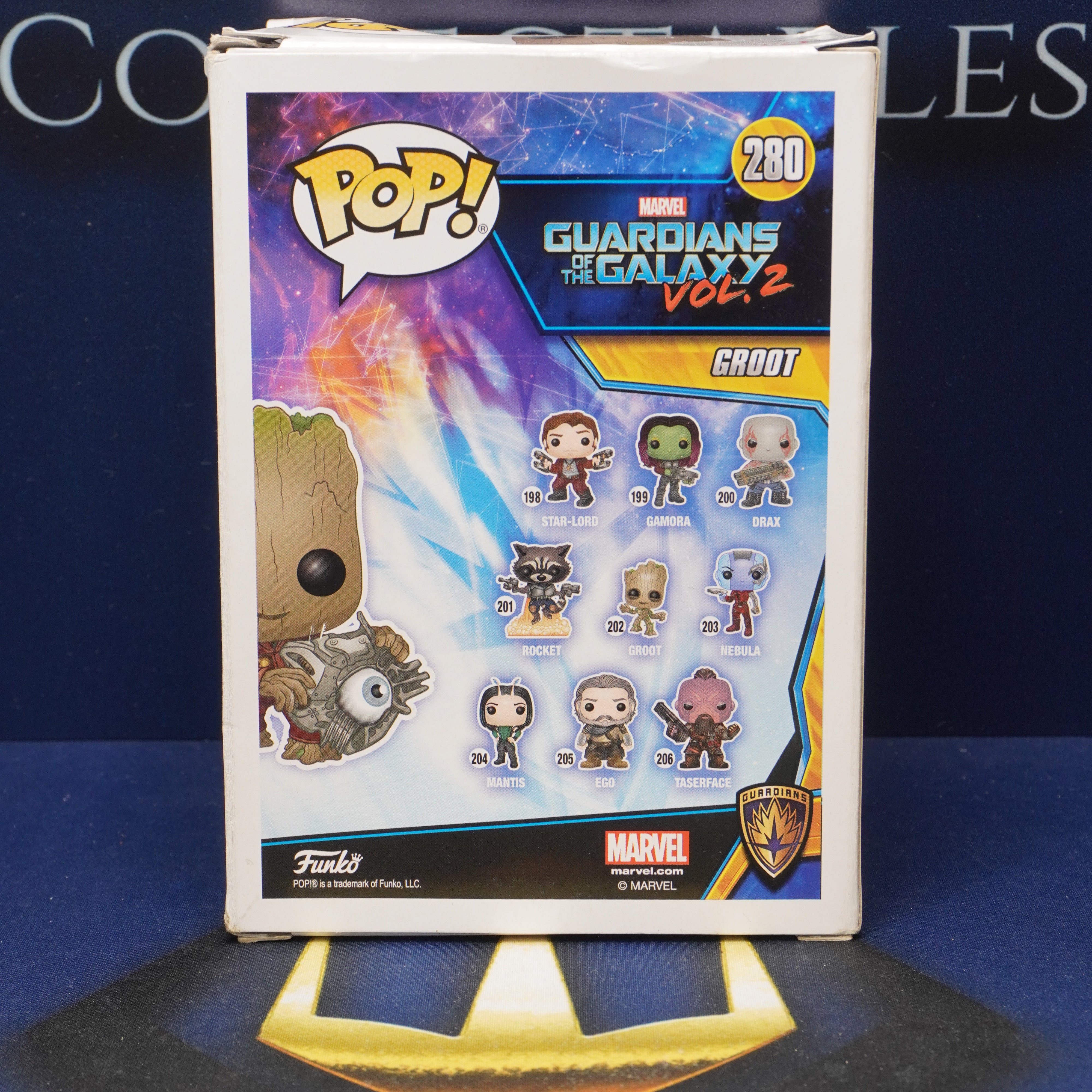 FUNKO POP Guardians of the Galaxy Vol2 - Groot #280