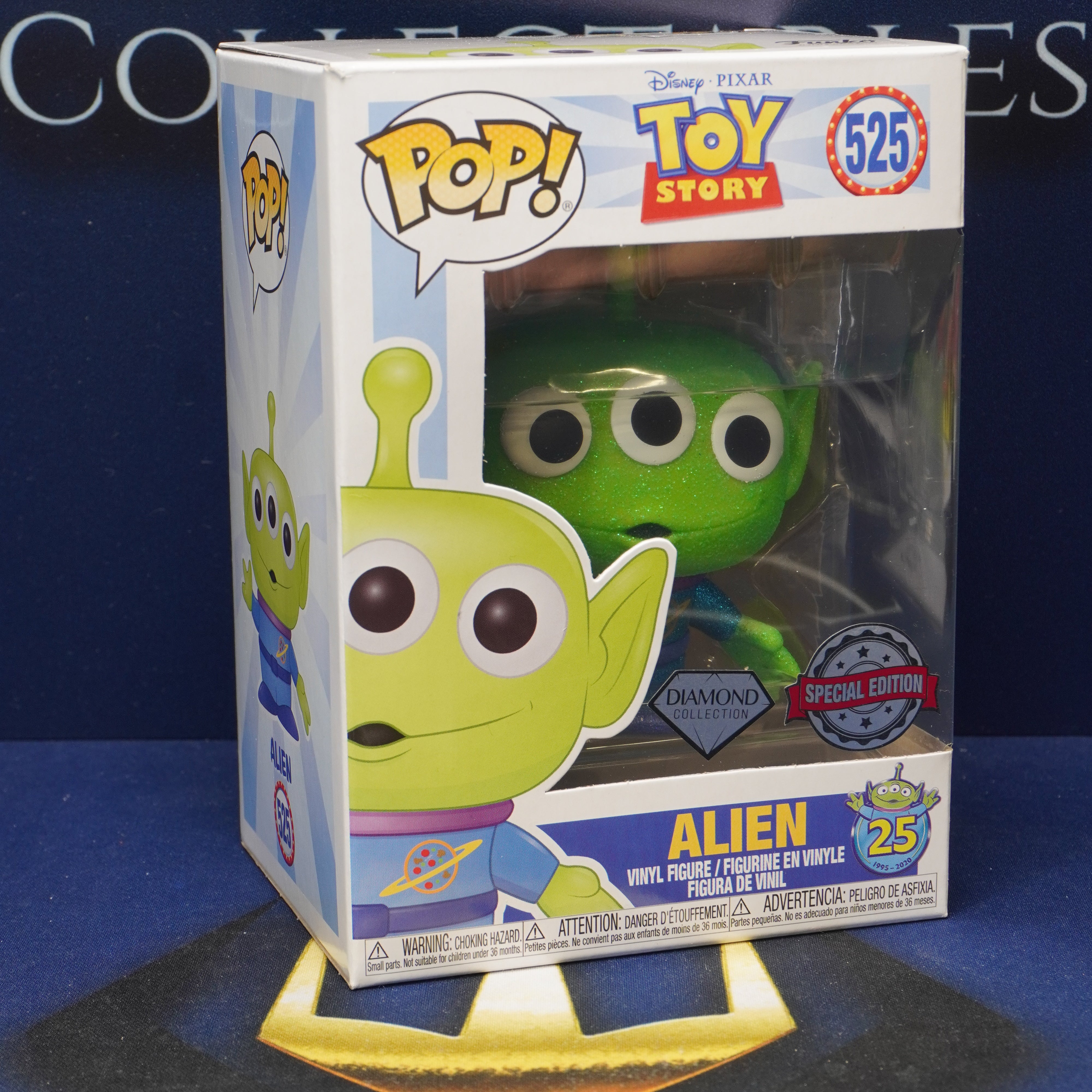 FUNKO POP Toy Story Alien Diamond Collection #525 -Special Edition