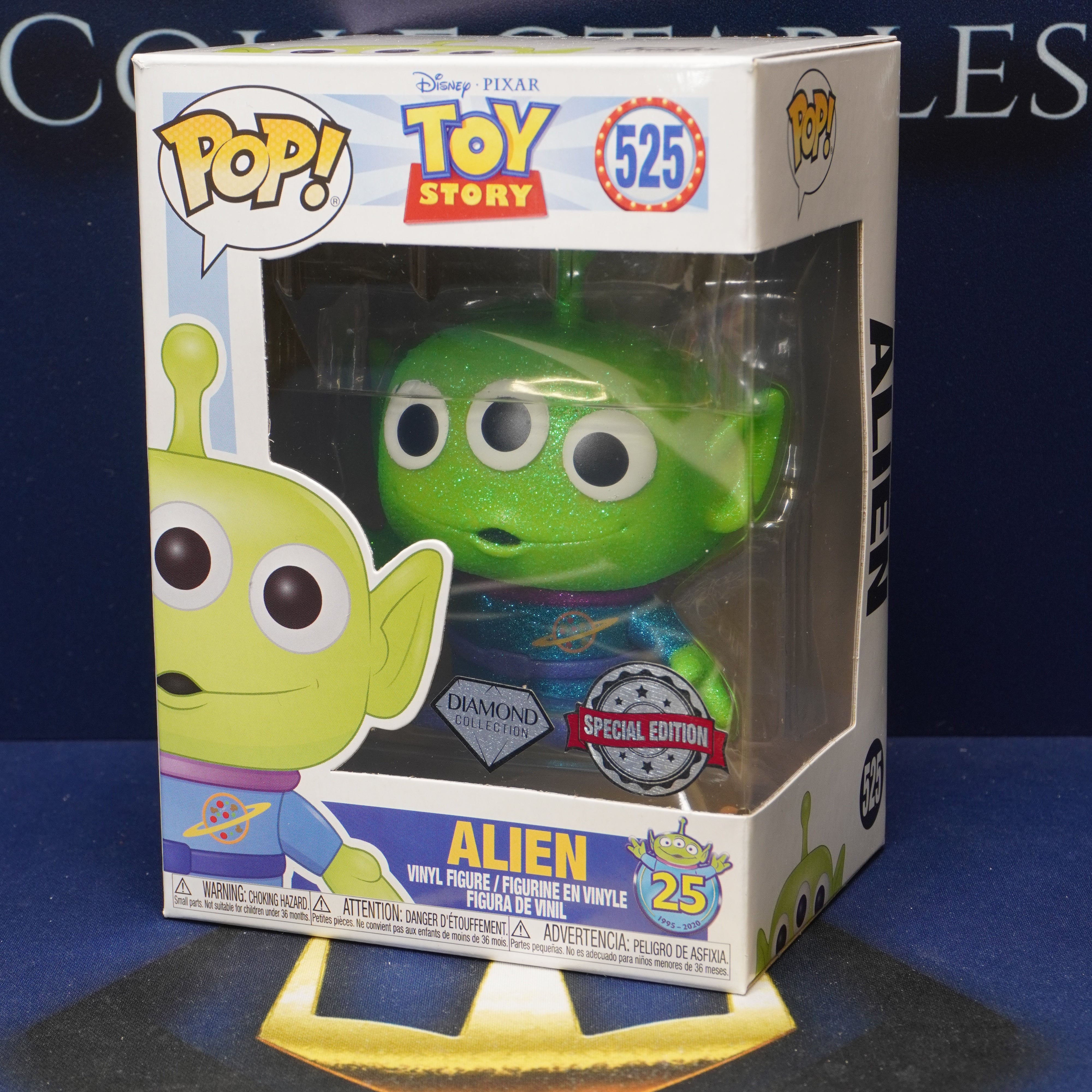 FUNKO POP Toy Story Alien Diamond Collection #525 -Special Edition