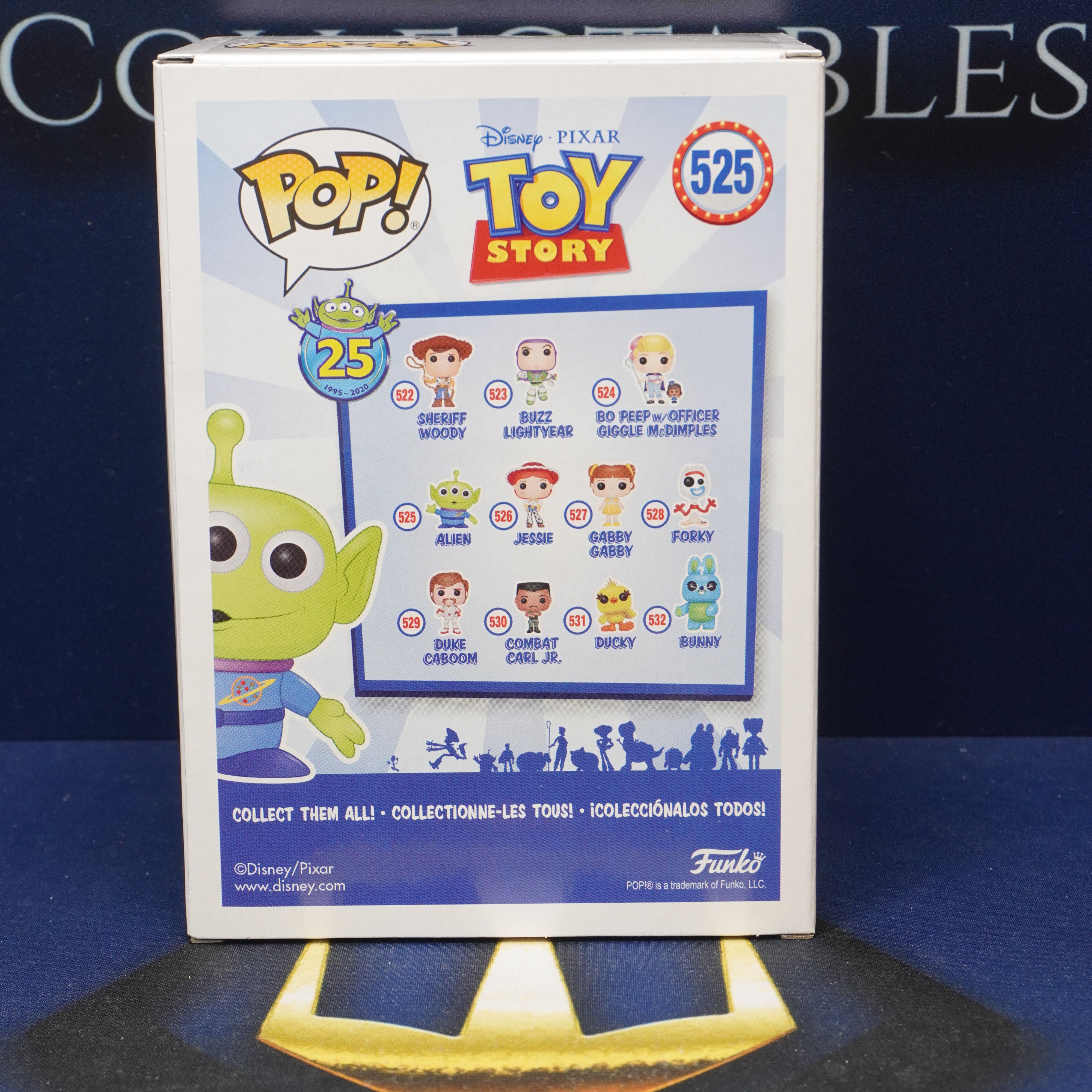 FUNKO POP Toy Story Alien Diamond Collection #525 -Special Edition