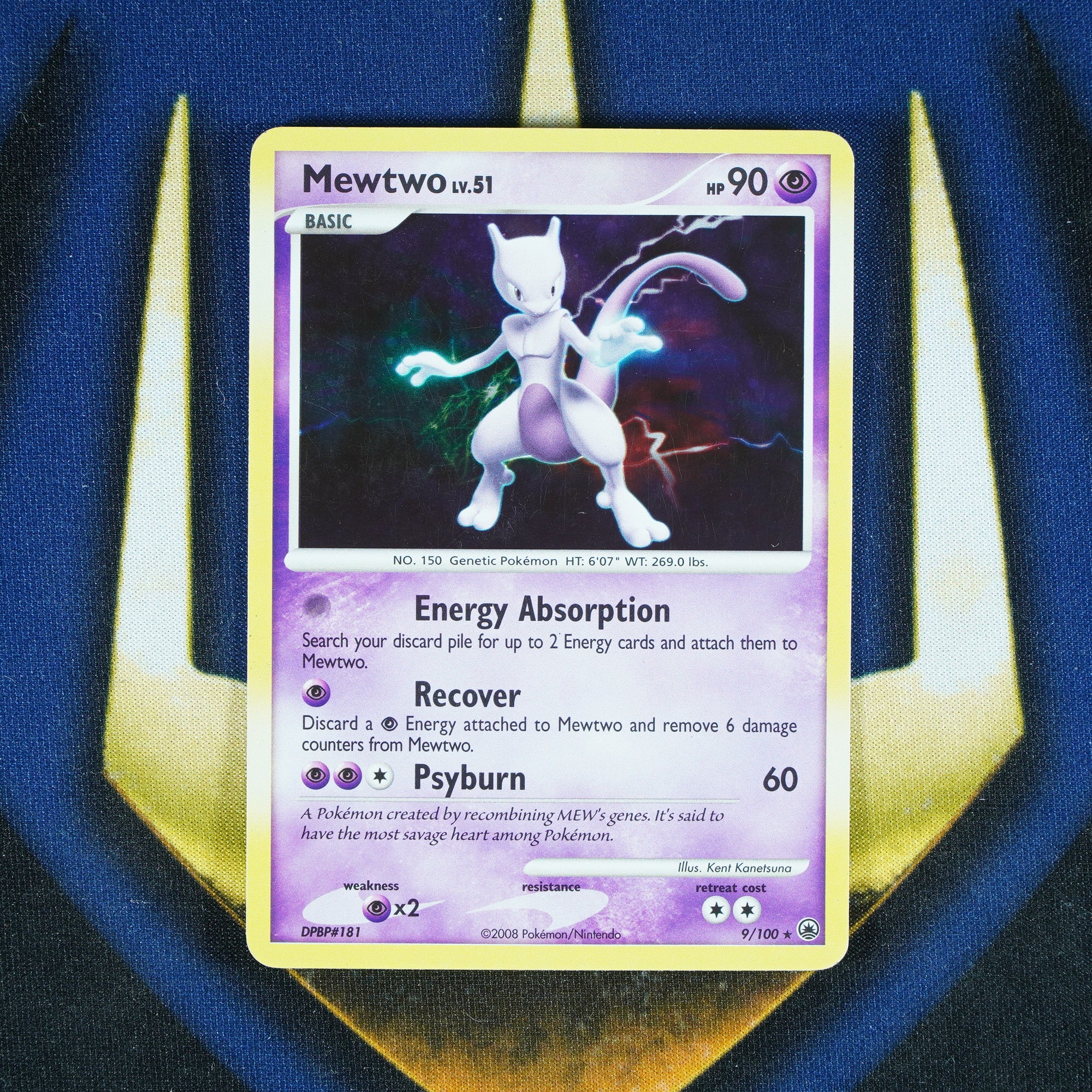 Mewtwo Majestic Dawn Holo Rare 9/100