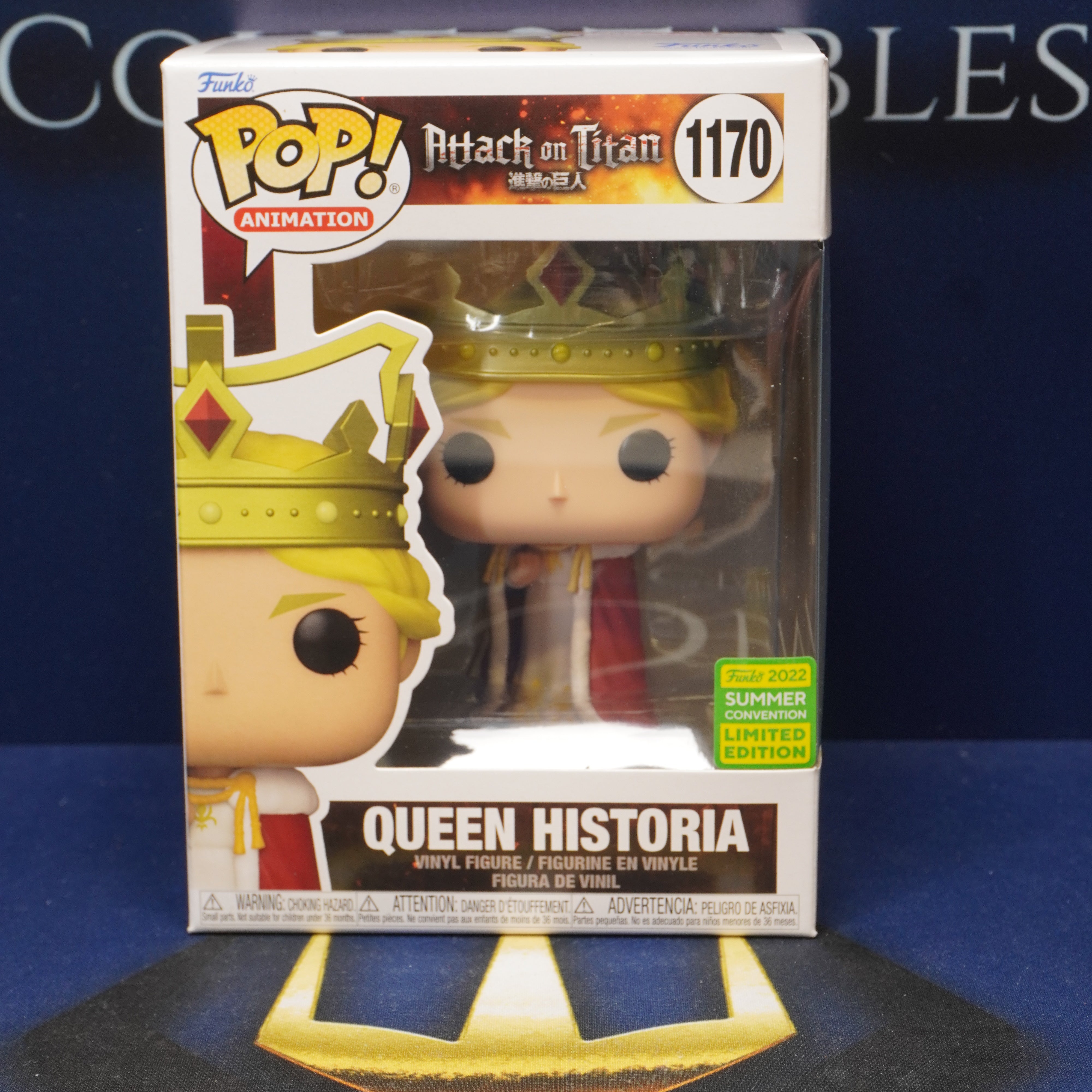 FUNKO POP Attack on Titan - Queen Historia #1170 - Limited Edition
