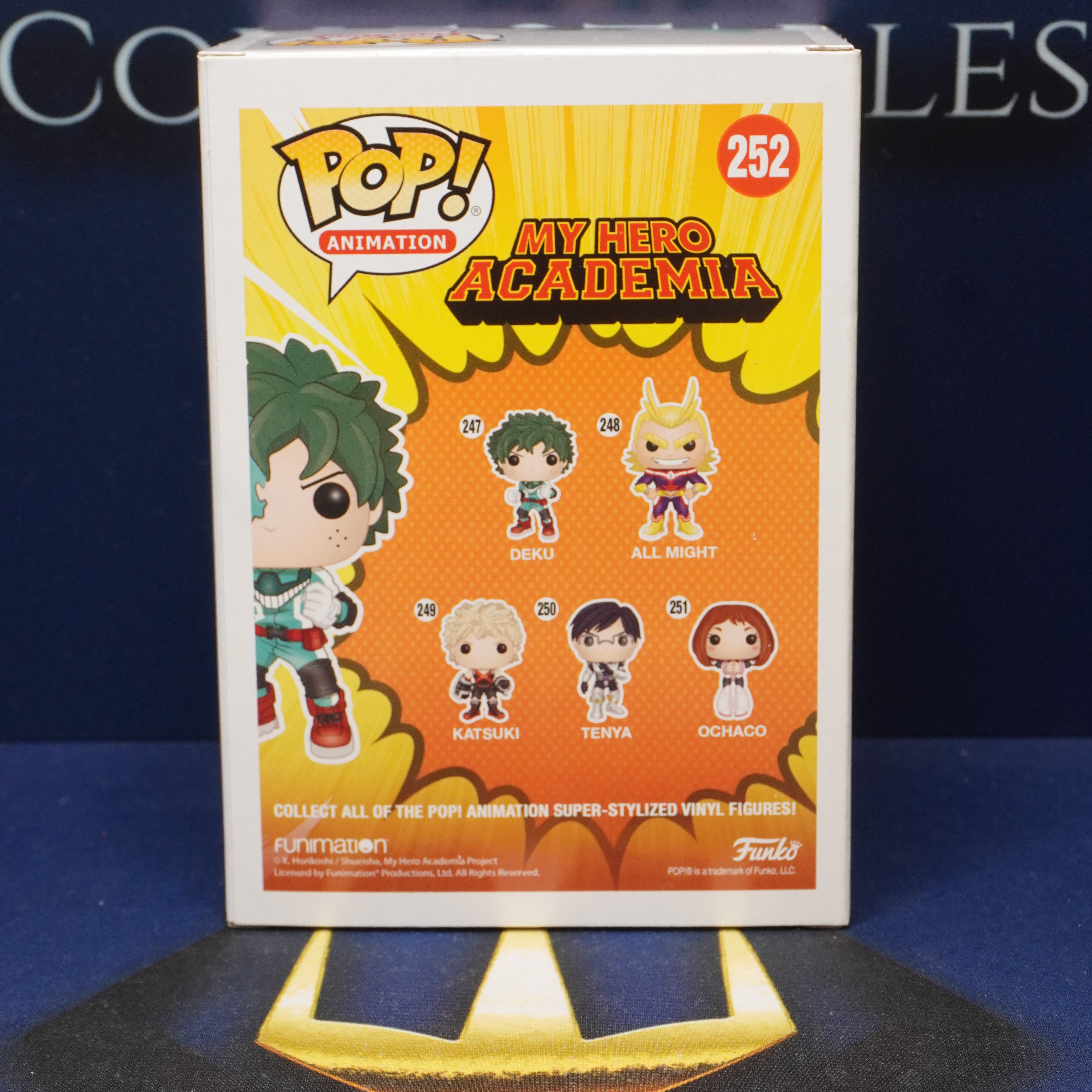 FUNKO POP My Hero Acedemia - Deku (Battle) #252