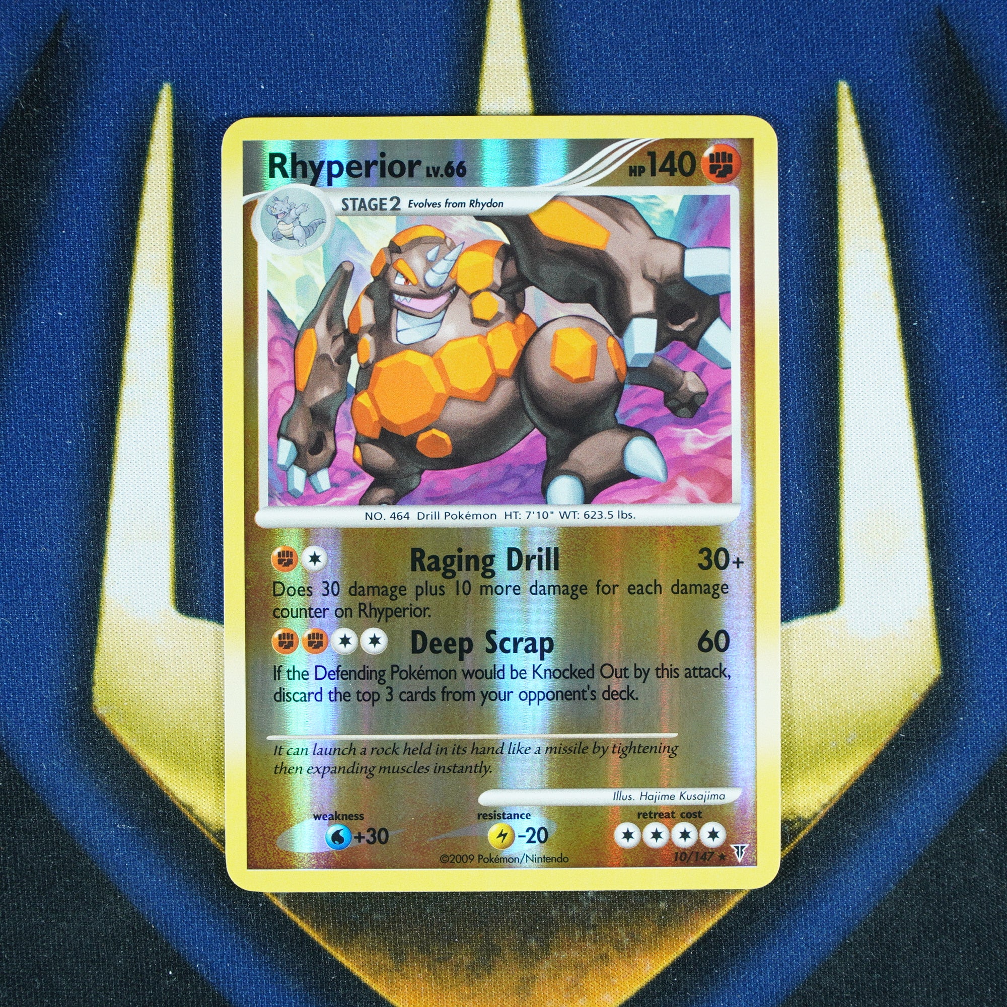 Rhyperior Supreme Victors Reverse Holo Rare 10/147