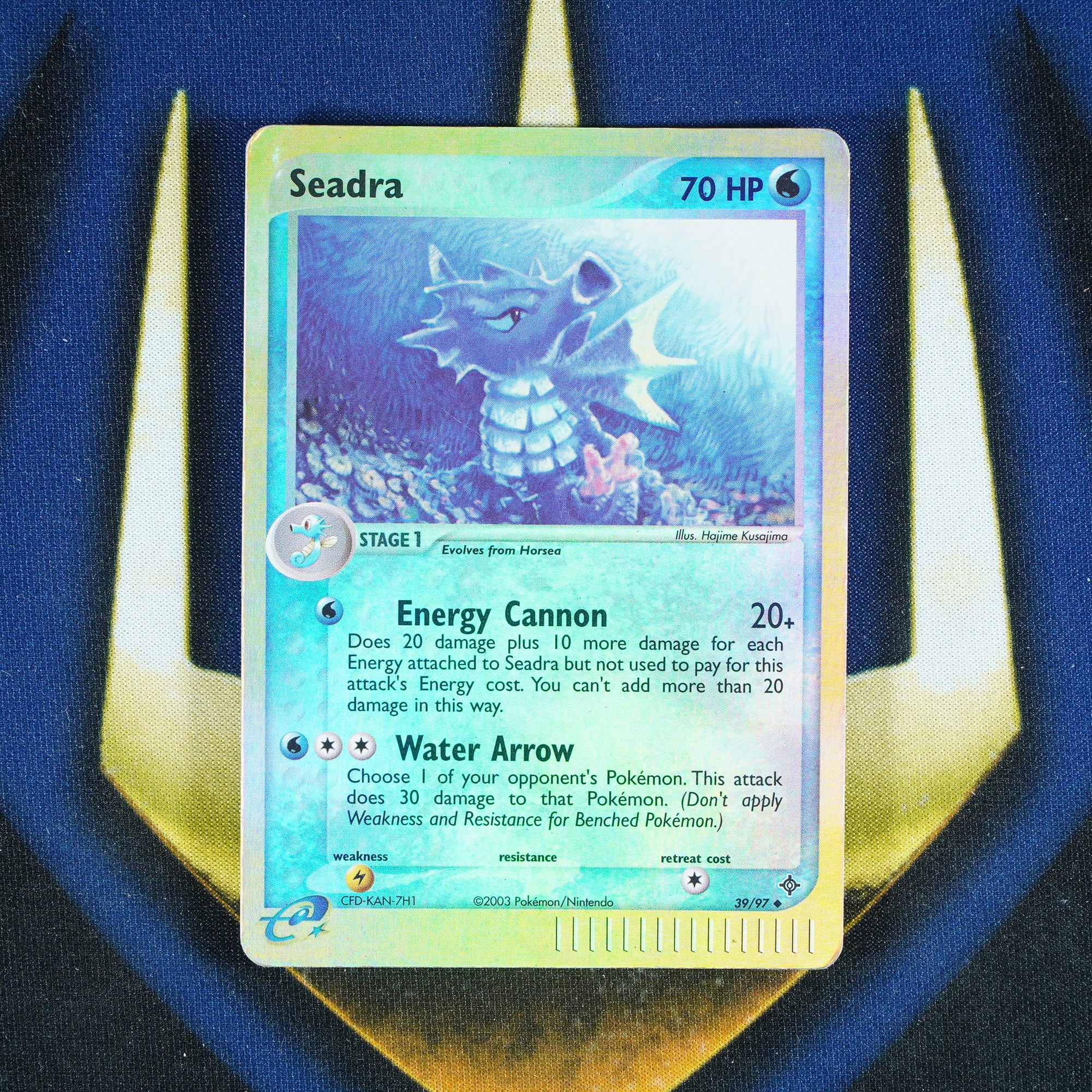 Seadra EX Dragon Reverse Holo Rare 39/97