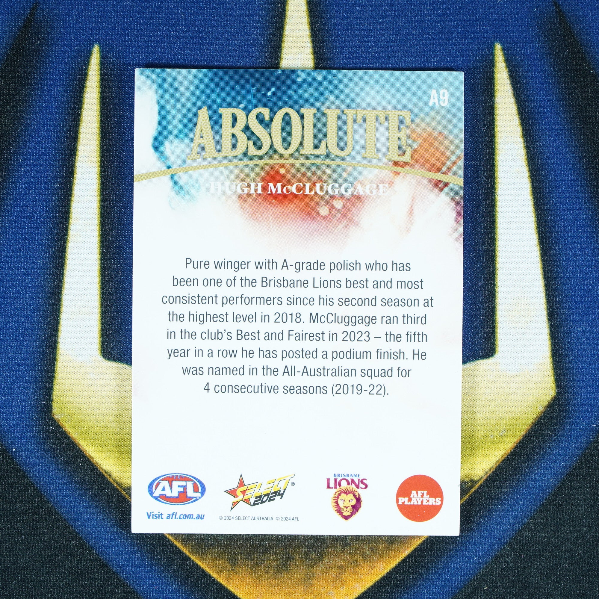 Hugh McCluggage 2024 Select Absolute /70