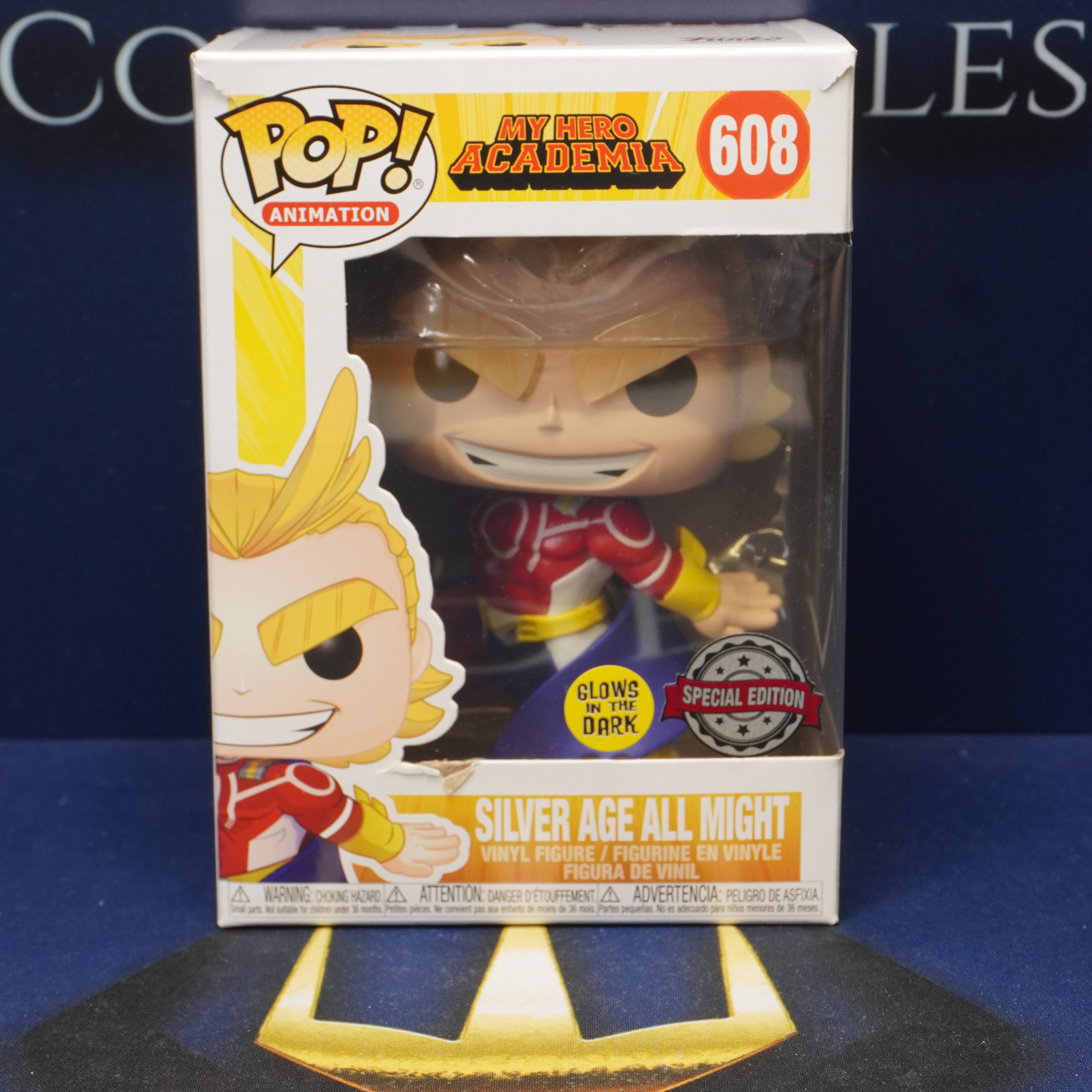 FUNKO POP My Hero Academia - Silver Age All Might #608