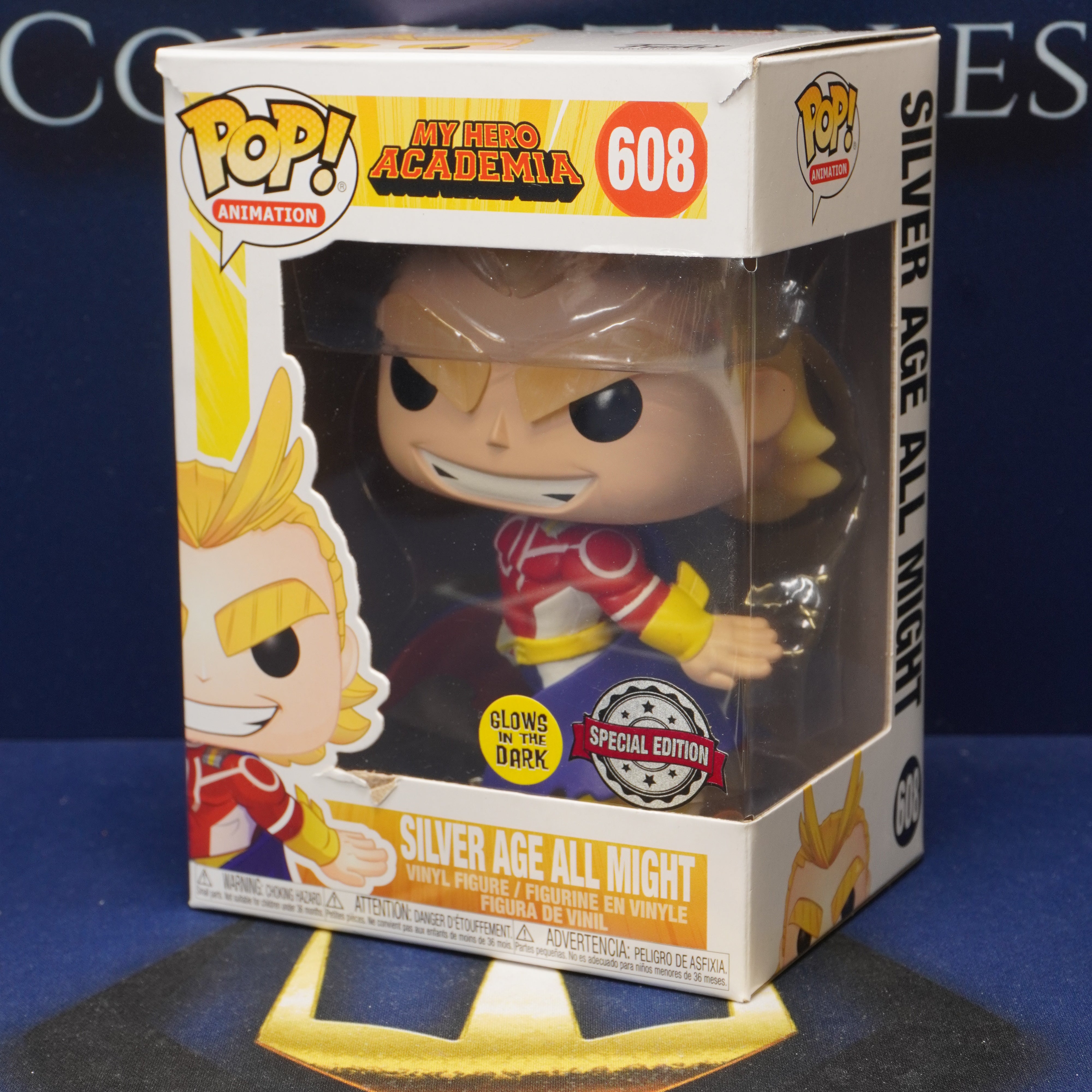FUNKO POP My Hero Academia - Silver Age All Might #608
