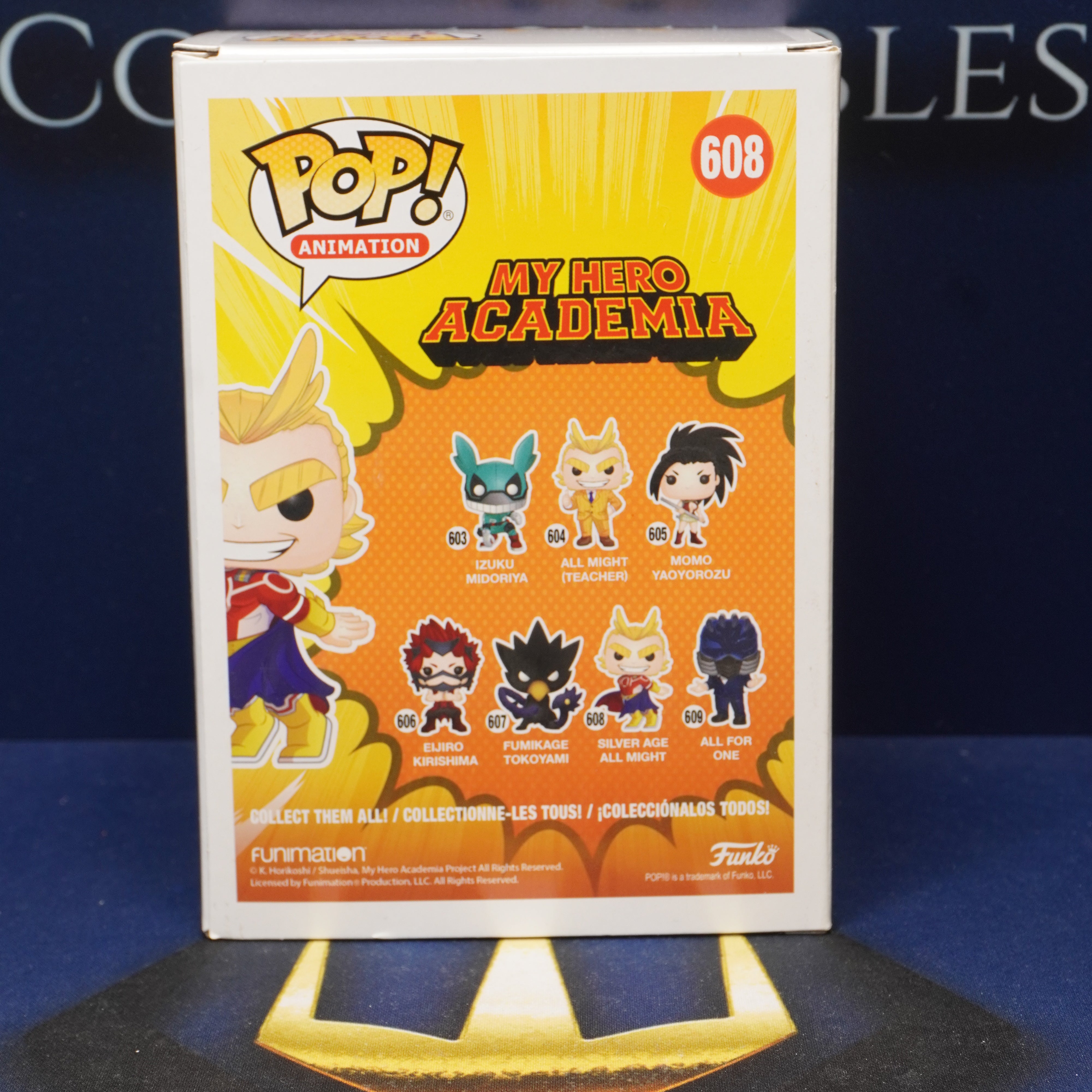 FUNKO POP My Hero Academia - Silver Age All Might #608