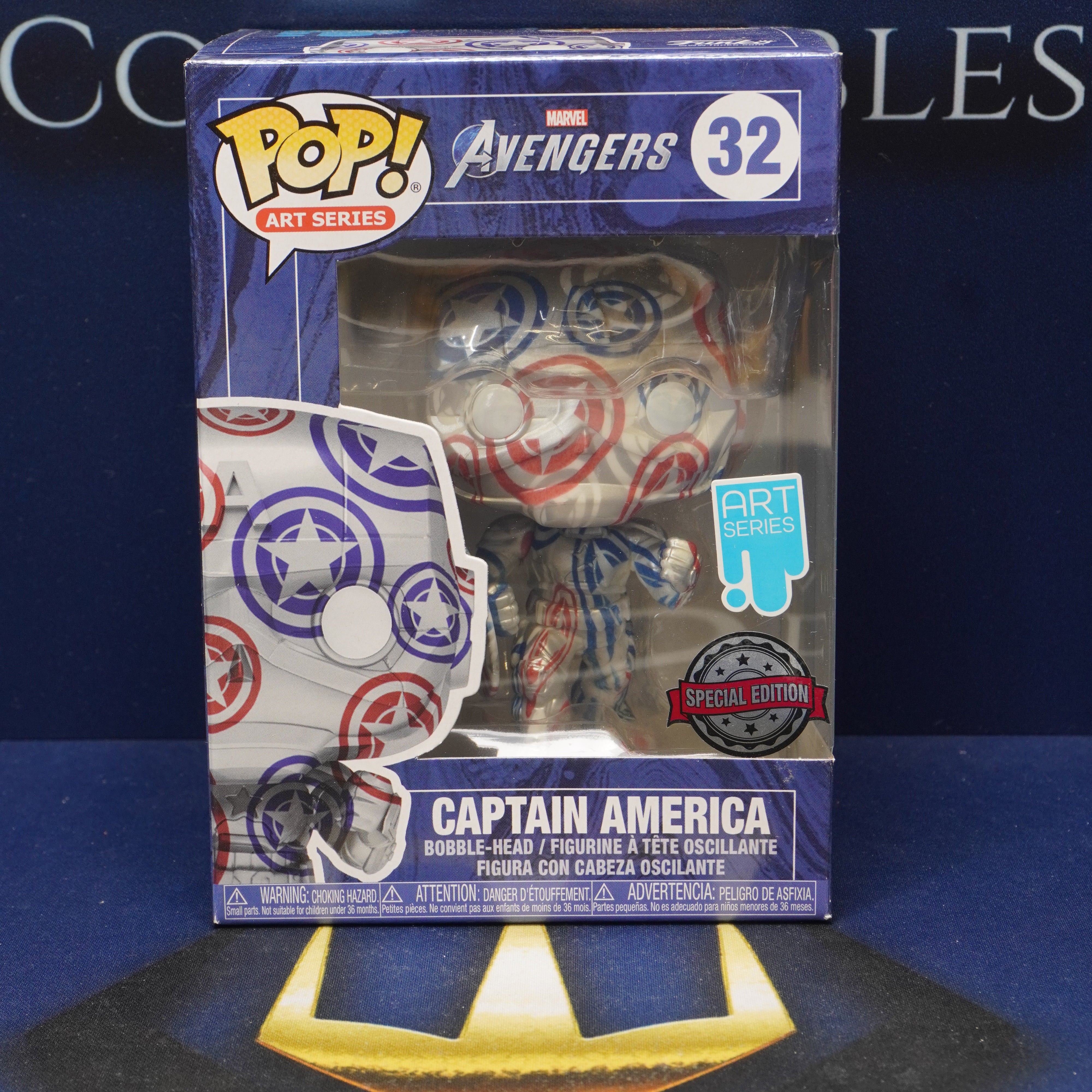 FUNKO POP Avengers - Captain America #32 - Special Edition