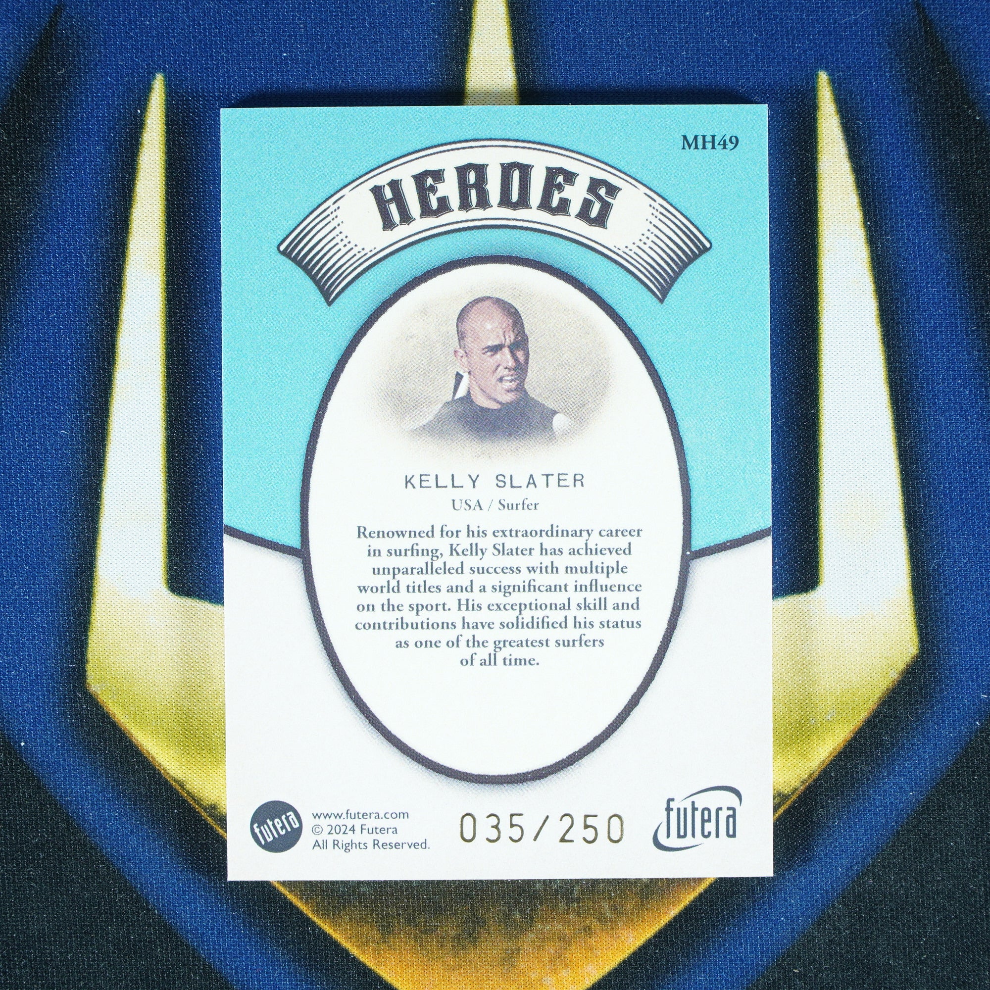 Kelly Slater 2024 Futera Multi-Sport Heroes /250