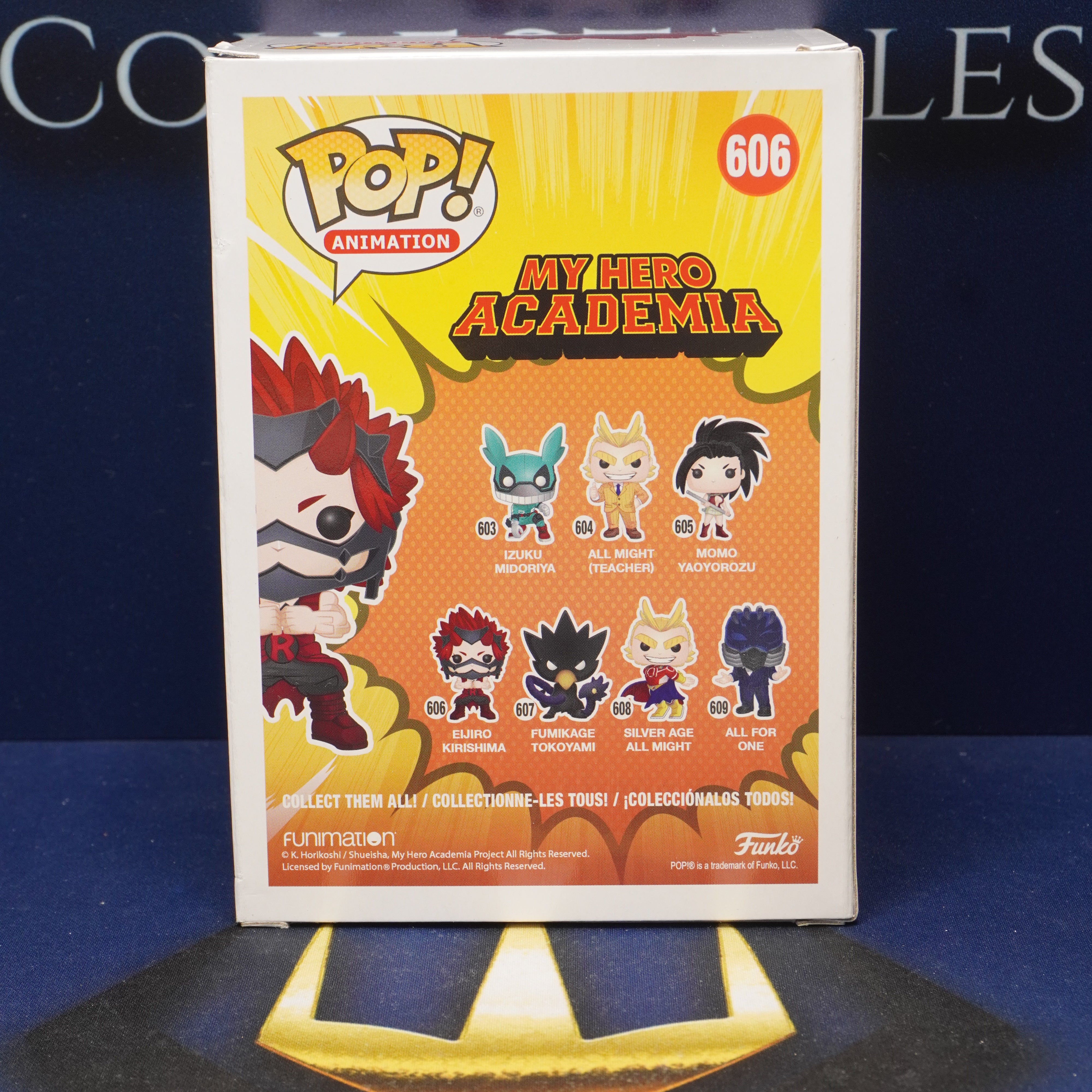 FUNKO POP My Hero Acedemia - Eijiro Kirishima #606