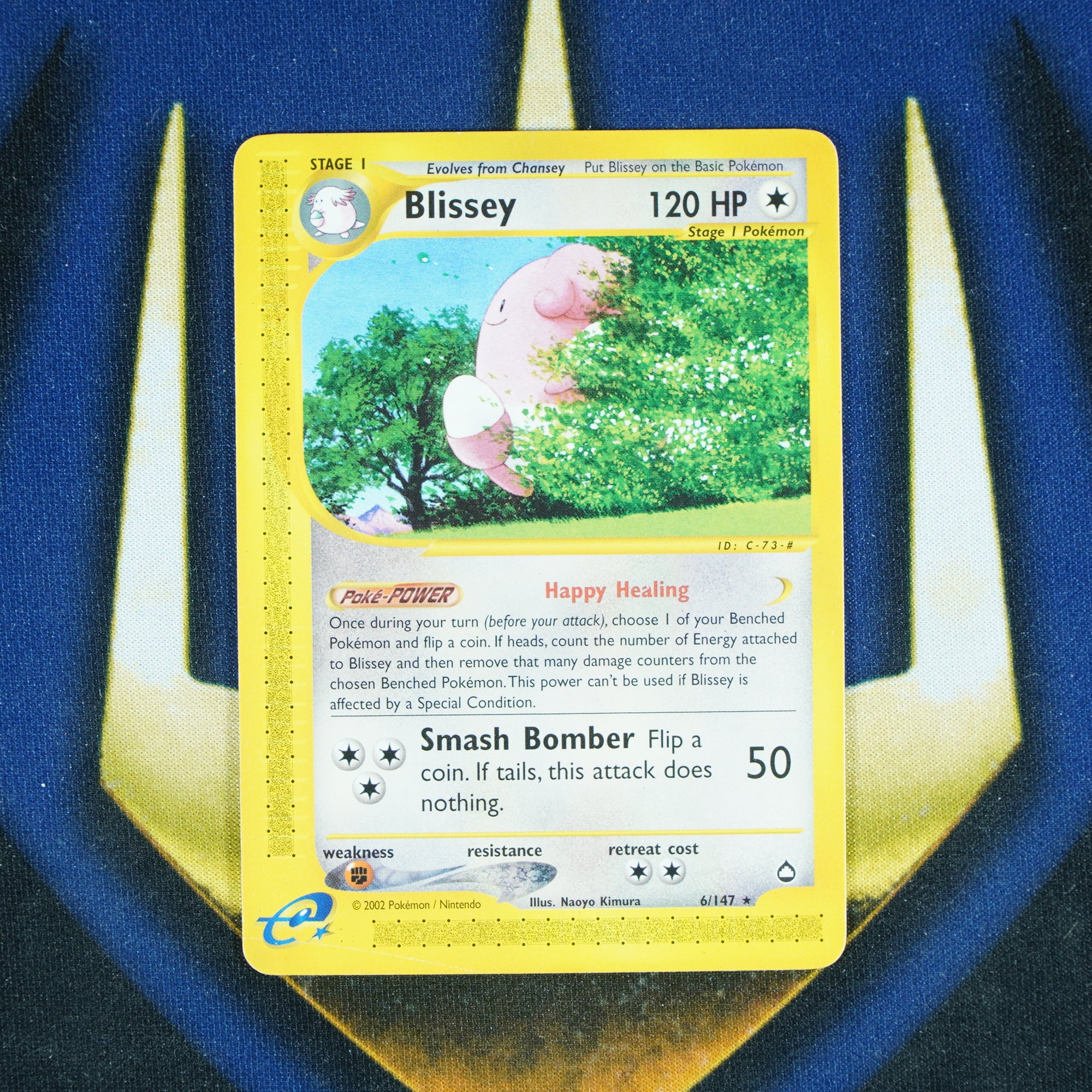 Blissey Aquapolis Rare 6/147