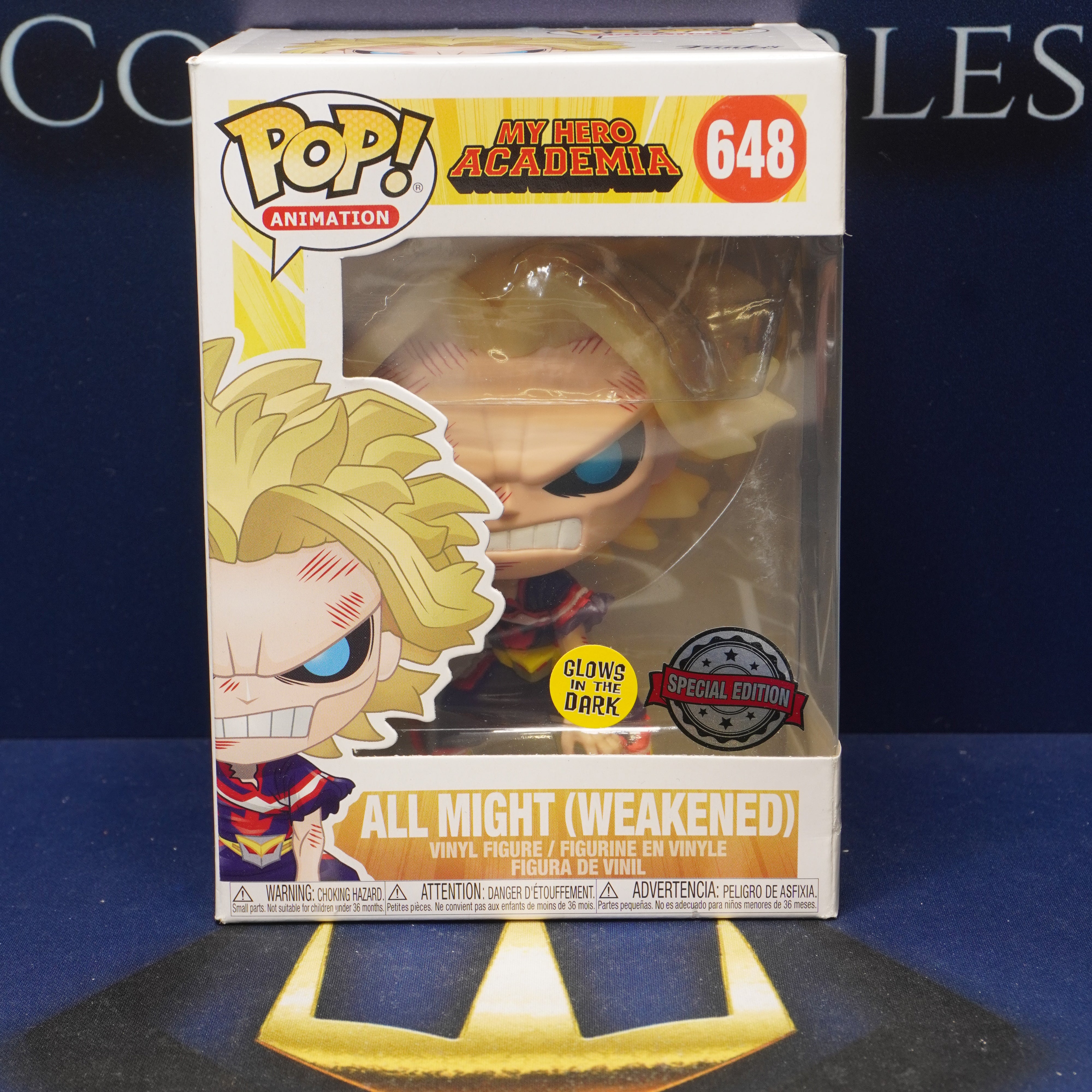 FUNKO POP My Hero Academia - All Might (Weakened) #648 - Special Edition