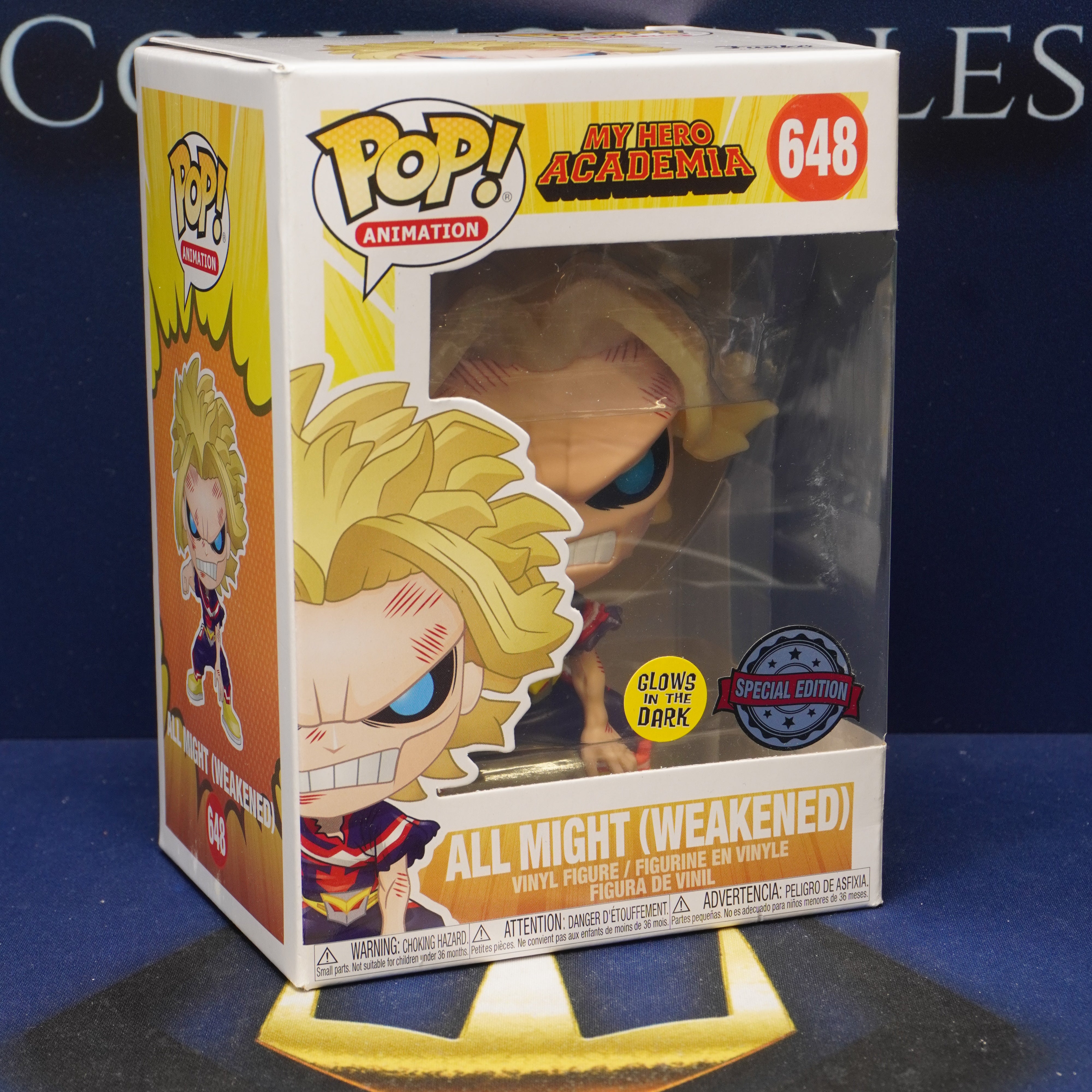 FUNKO POP My Hero Academia - All Might (Weakened) #648 - Special Edition