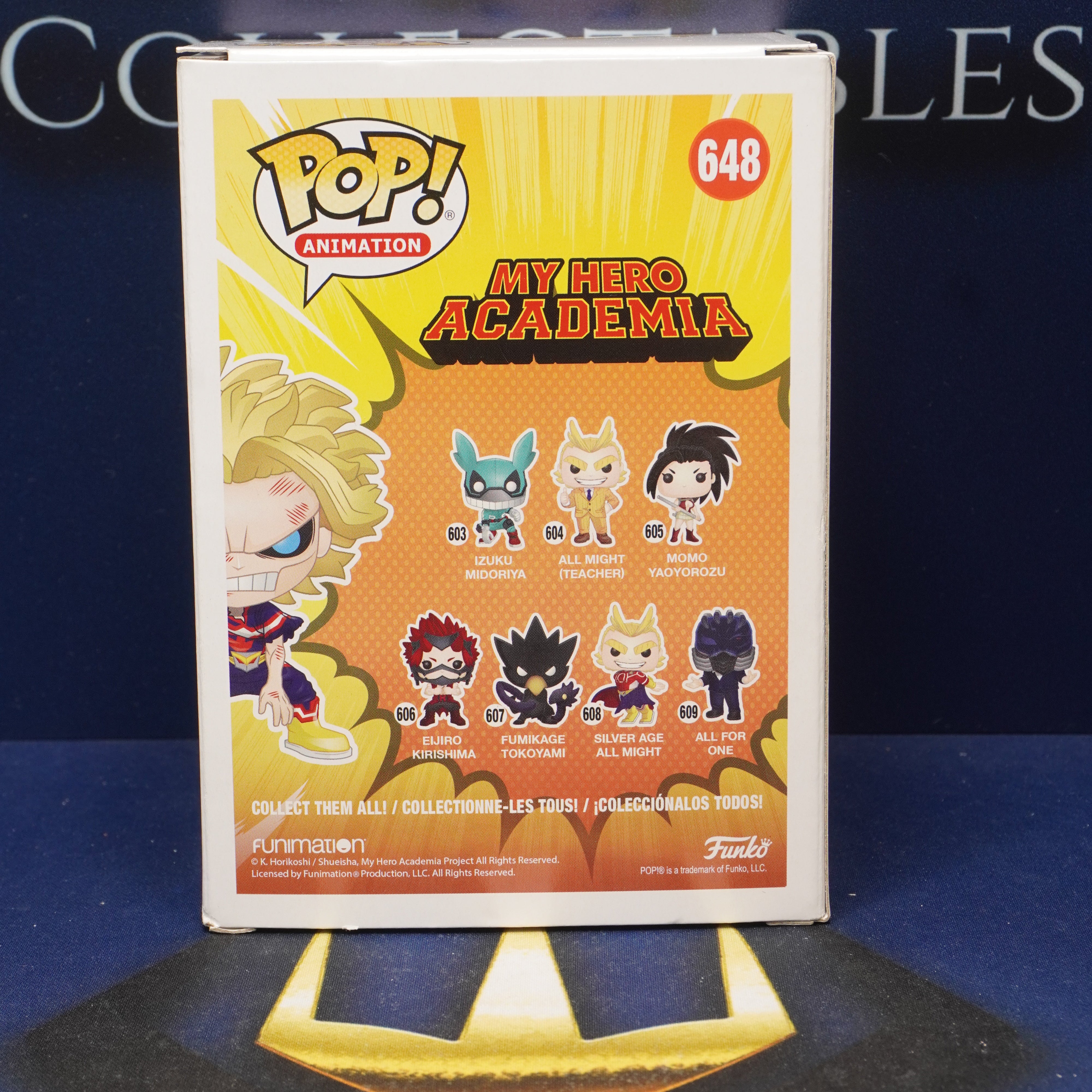 FUNKO POP My Hero Academia - All Might (Weakened) #648 - Special Edition
