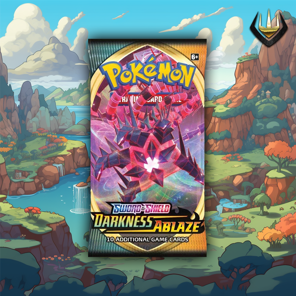Darkness Ablaze Pokemon Booster Pack [Random Art]