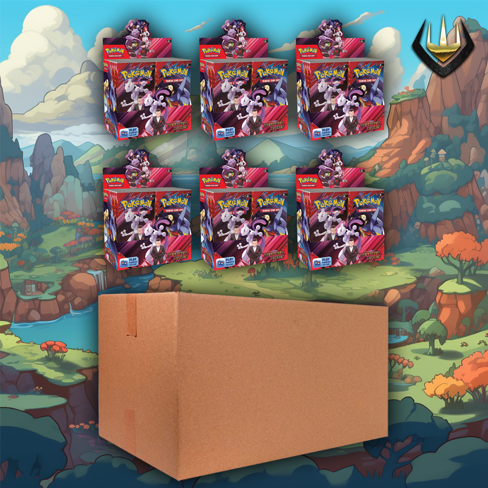 destined rivals sealed booster box case Pokemon TCG and a handful of Pokmon TCG booster packs! Pokmon Scarlet & Violet Destined