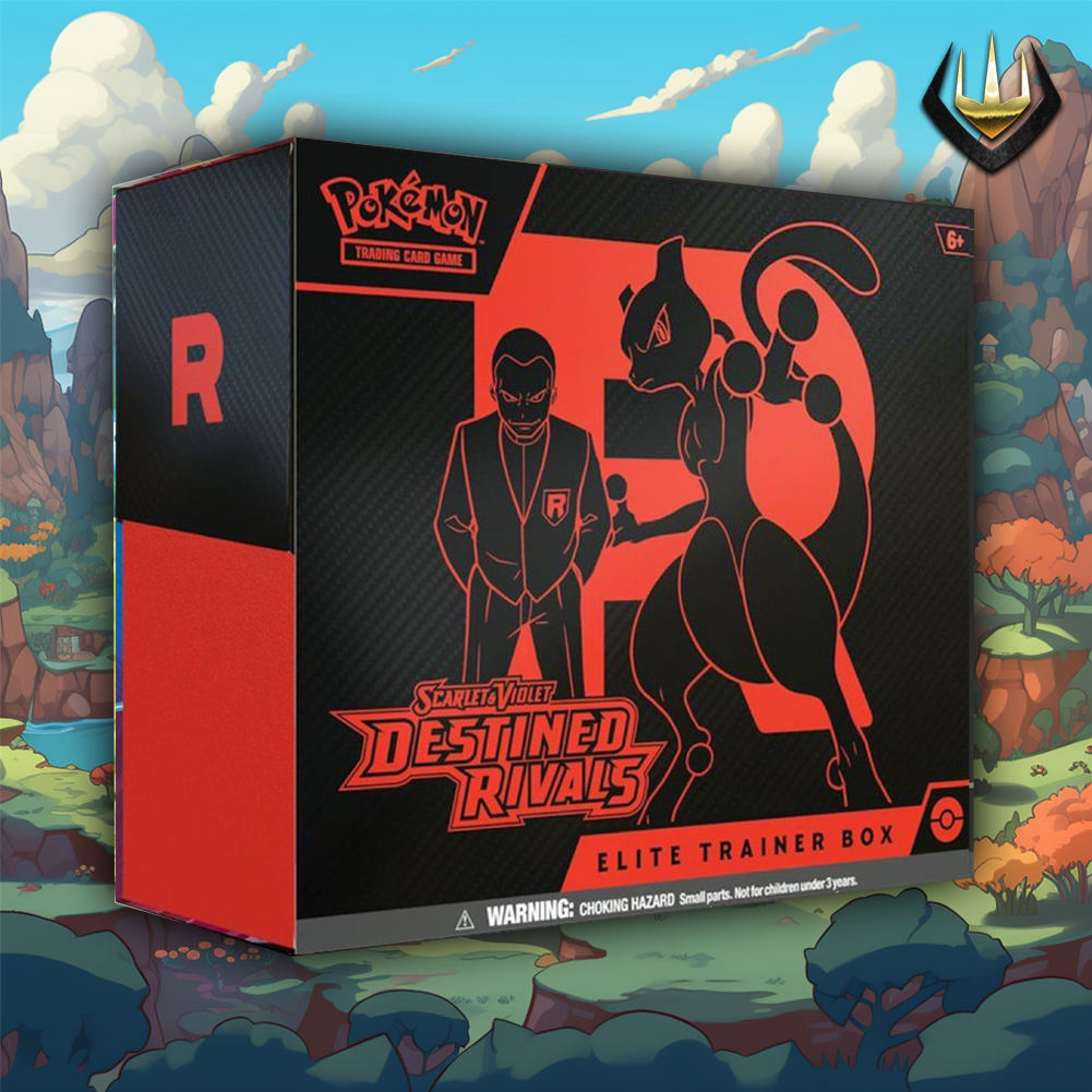 Destined Rivals Pokemon ETB Elite Trainer Box Destined Rivals Pokemon ETB Elite Trainer Box