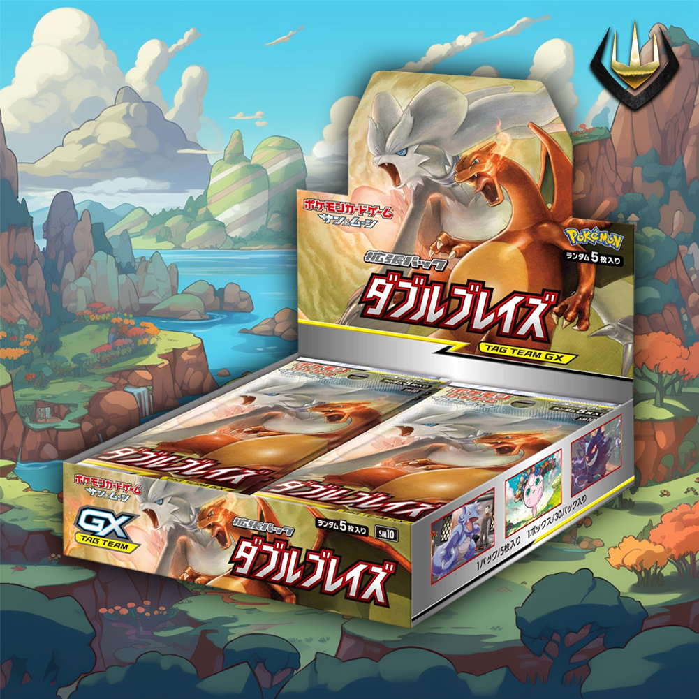 Double Blaze SM10 Pokemon Japanese Booster Box Double Blaze SM10 Pokemon Japanese Booster Box
