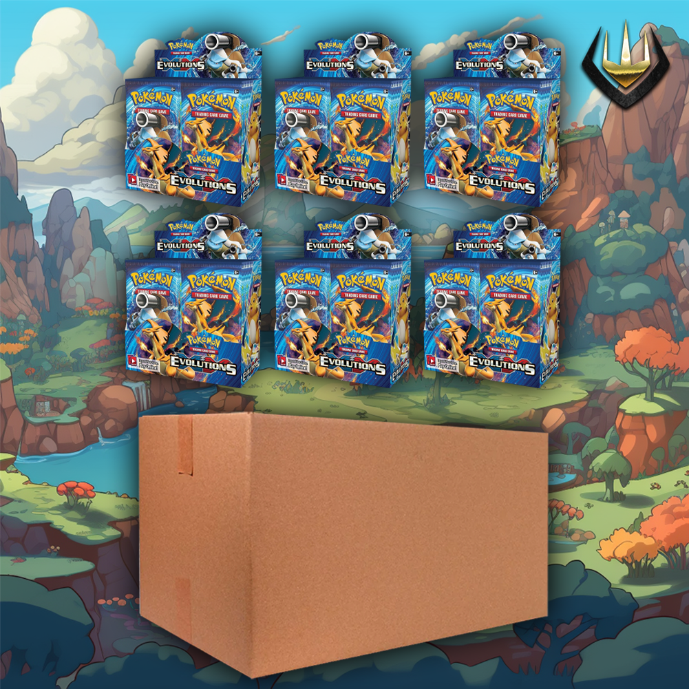 XY Evolutions Pokemon Sealed Case [6 Booster Boxes/Case]