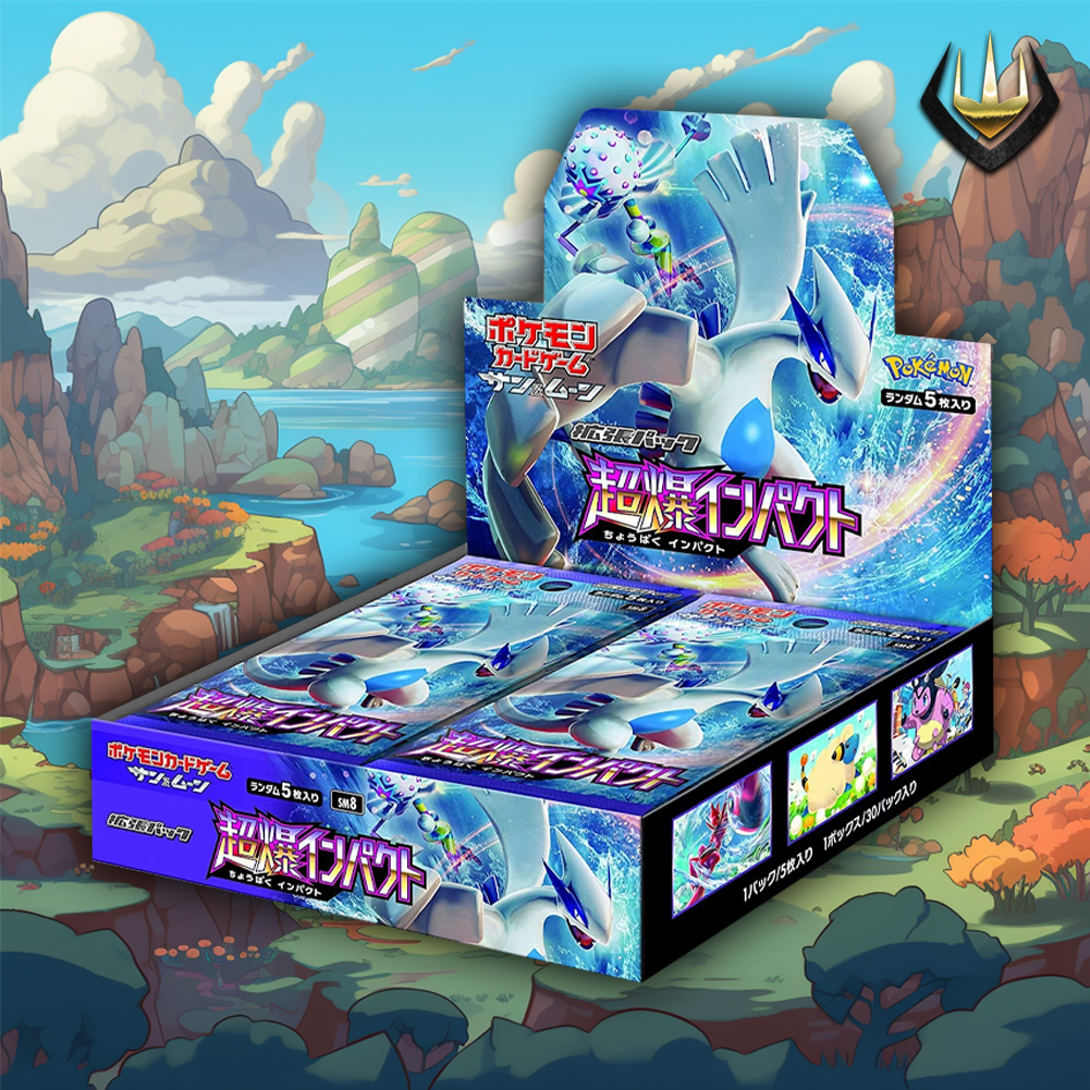 Explosive Impact SM8 Pokemon Japanese Booster Box Explosive Impact SM8 Pokemon Japanese Booster Box