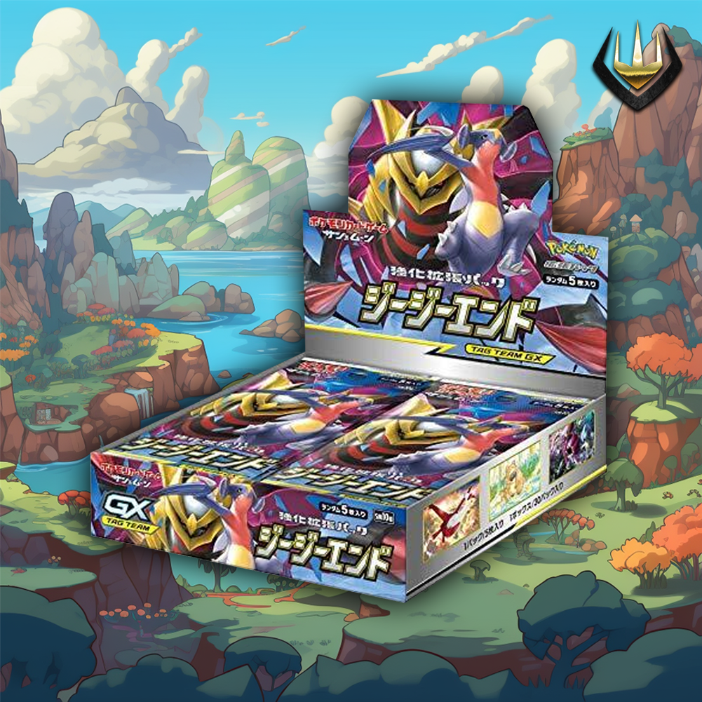 GG End SM10a Pokemon Japanese Booster Box GG End SM10a Pokemon Japanese Booster Box