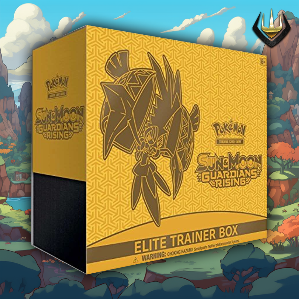 pokemon heart gold soul silver booster box Guardians Rising Pokemon ETB Elite Trainer Box