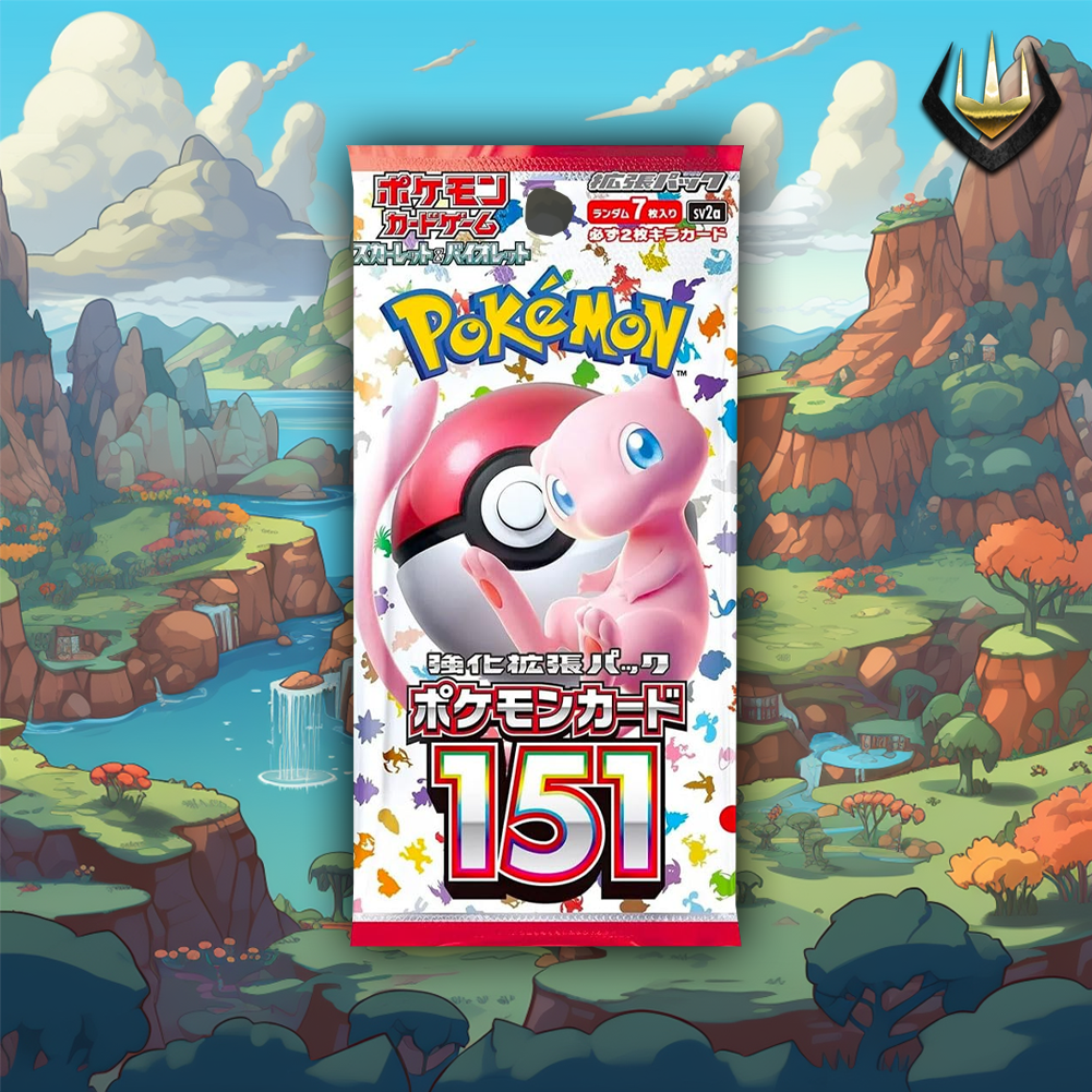 pokemon trading card game gameboy packs 151 SV2A Pokémon Japanese Booster Pack