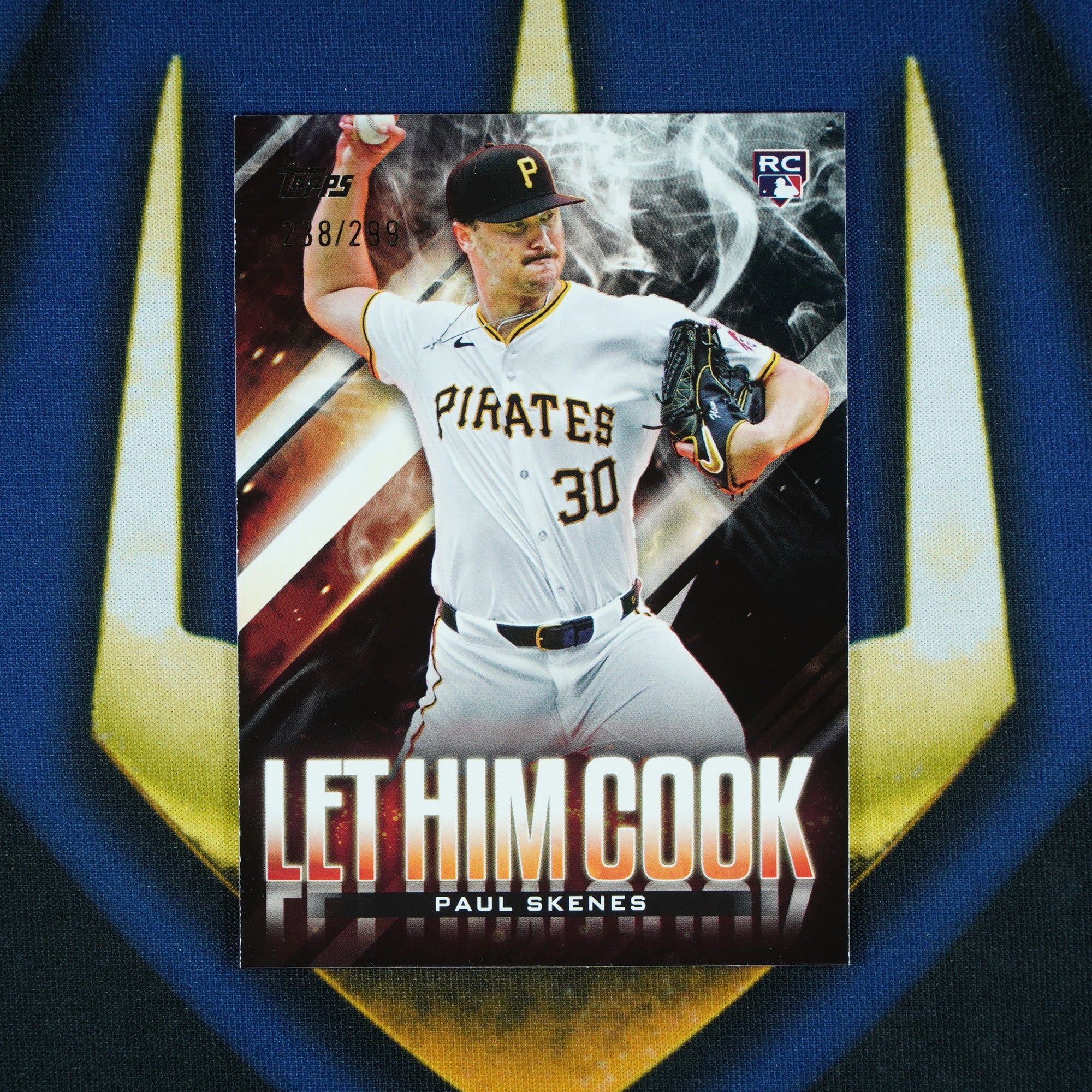 Paul Skenes 2024 Topps Update Let Him Cook /299 RC