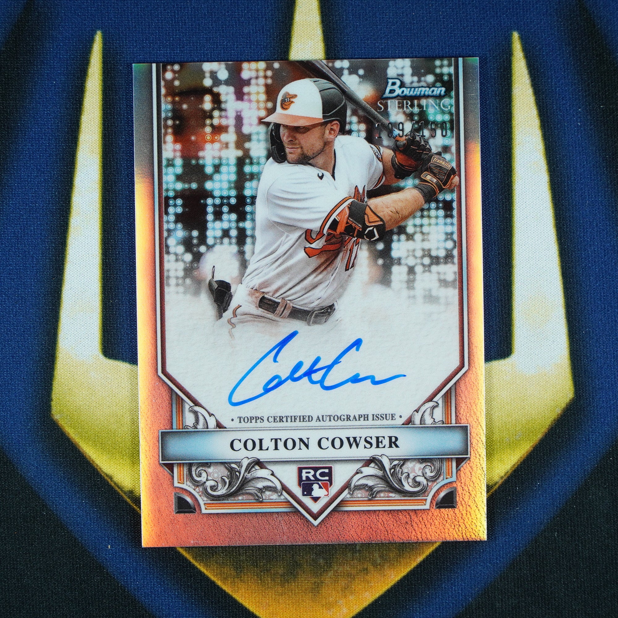 Colton Cowser 2024 Bowman Sterling Refractor Auto /150 RC
