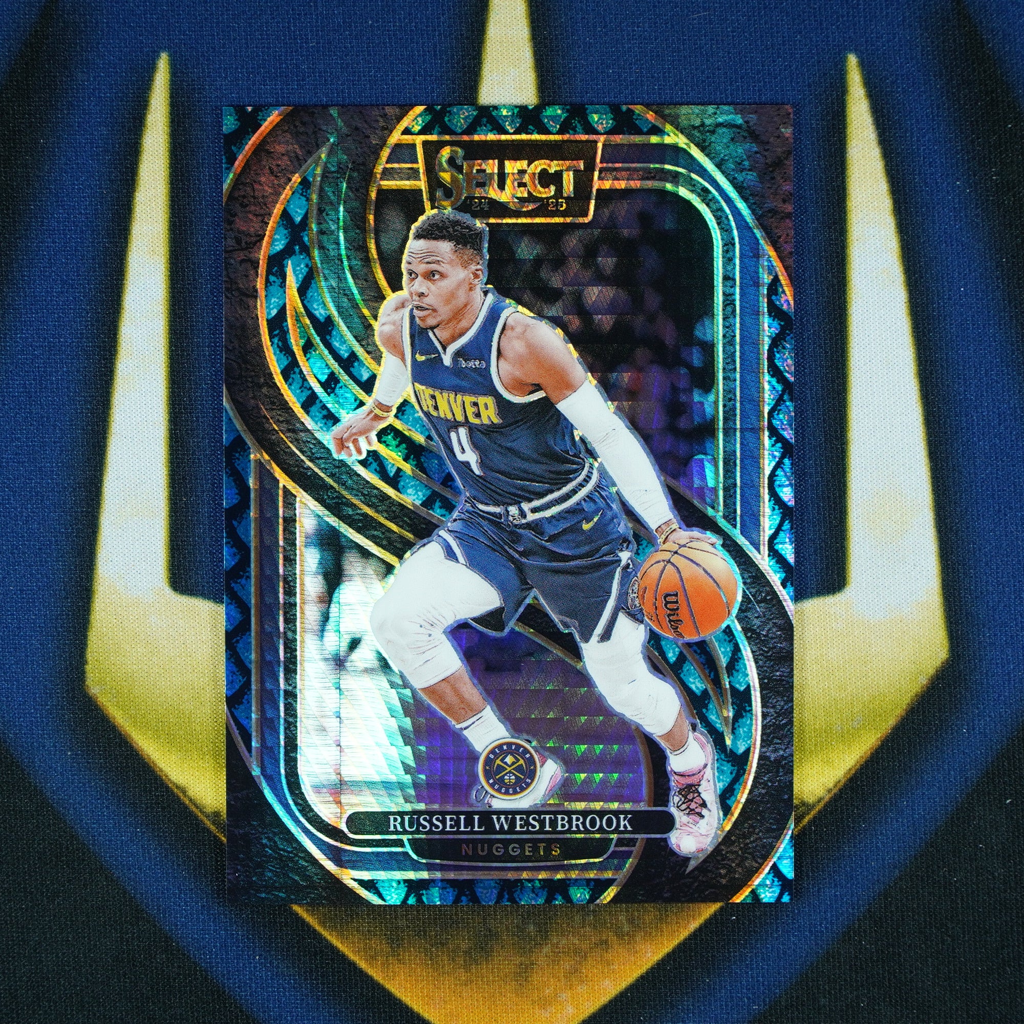 Russell Westbrook 2024-25 Panini Select Dragon Scale /8