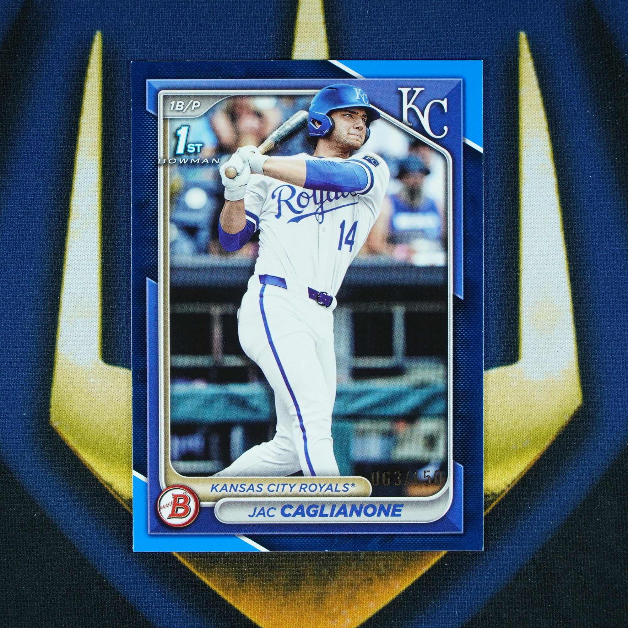 Jac Caglianone 2024 Bowman Draft 1st Blue /150