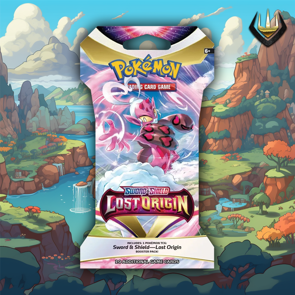 pokemon lost origin sleeved booster pack Origin: Art Bundle (Set of 4) Black Wolf Collectibles LLC Cards vary by pack. Pokemon Sword & Shield Lost