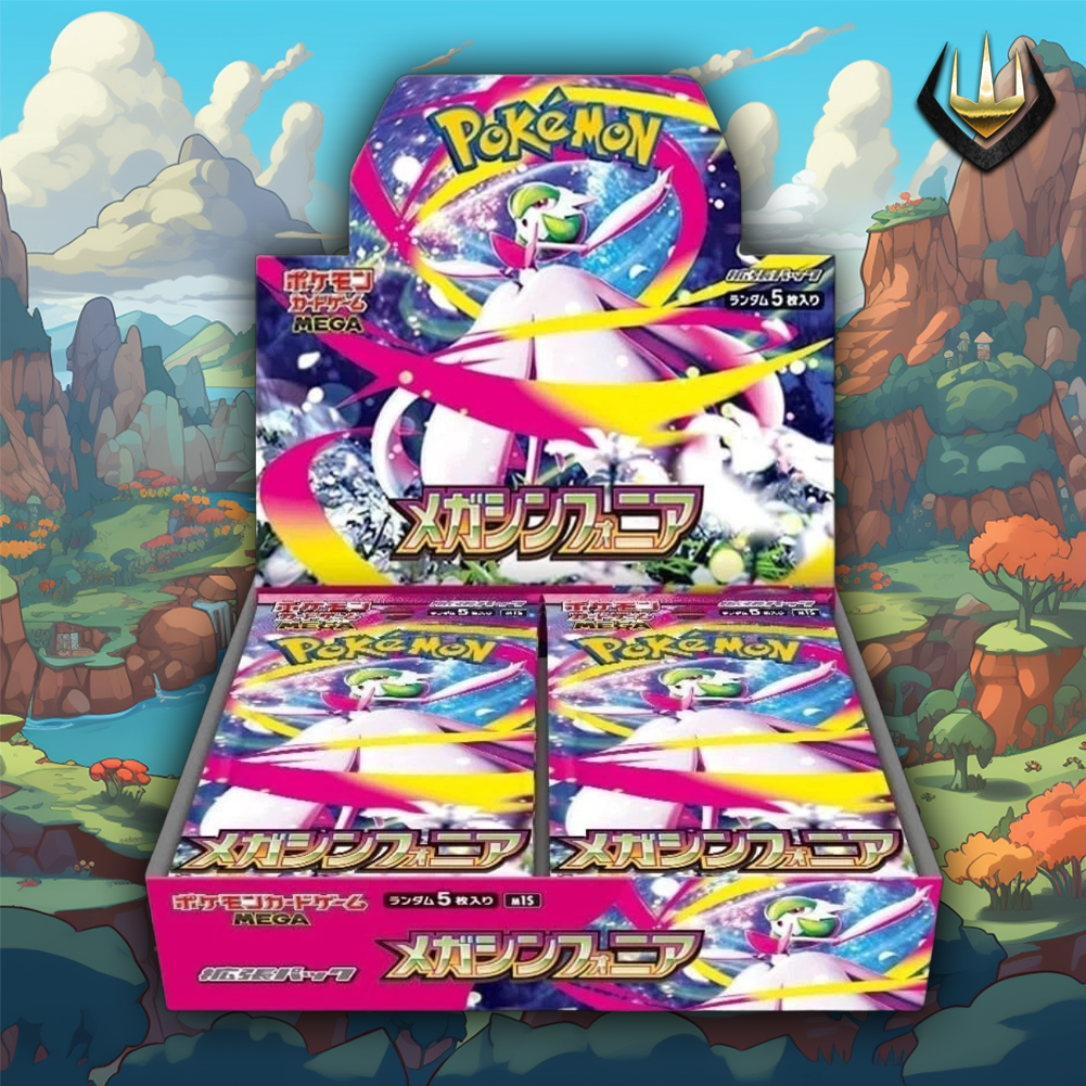 Mega Symphonia M1S Pokemon Japanese Booster Box Mega Symphonia M1S Pokemon Japanese Booster Box