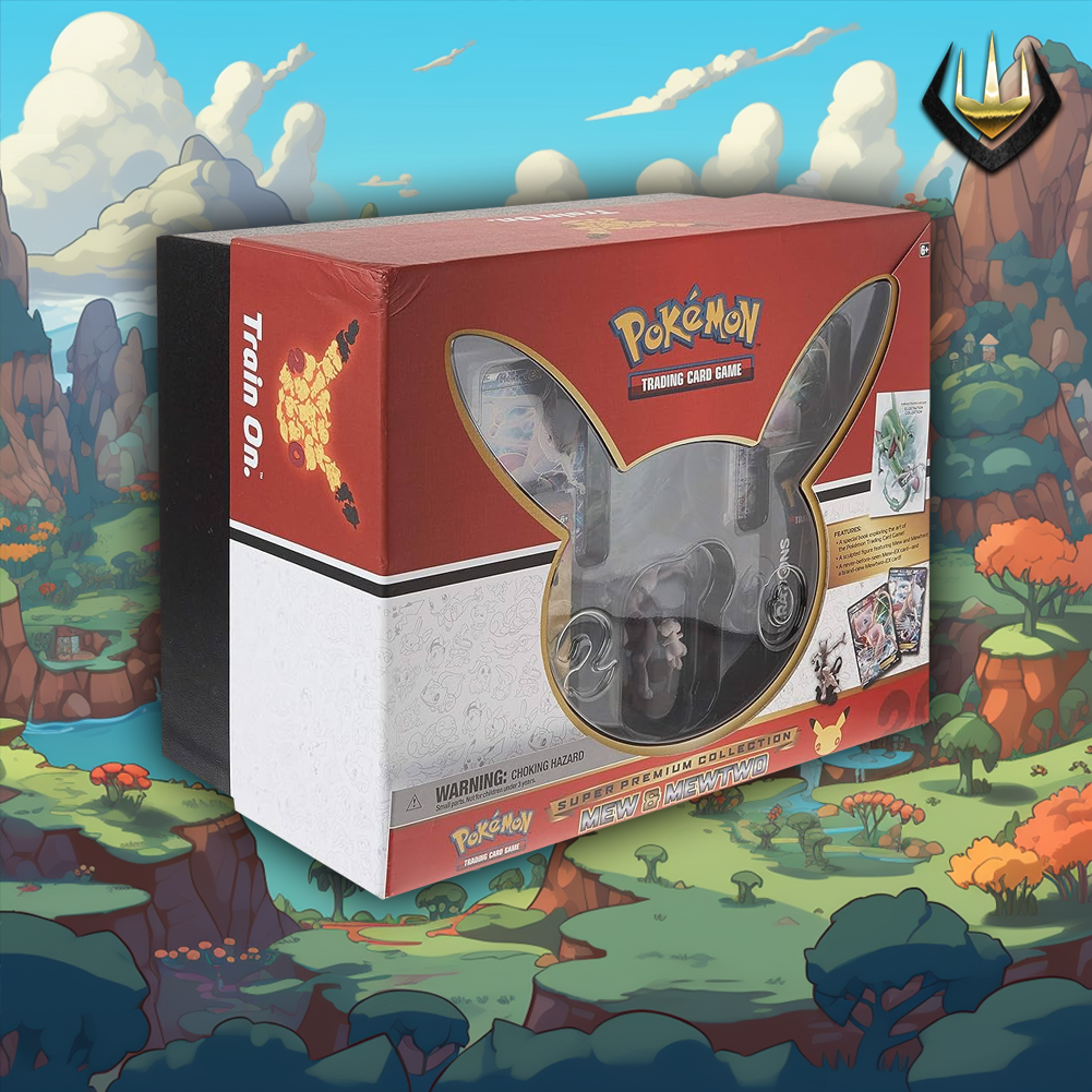 Mew and Mewtwo Super Premium Collection SPC XY