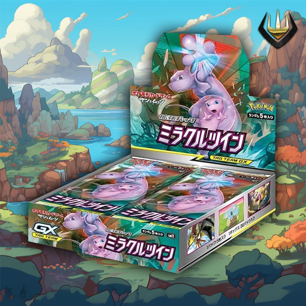 Miracle Twin SM11 Pokemon Japanese Booster Box Miracle Twin SM11 Pokemon Japanese Booster Box