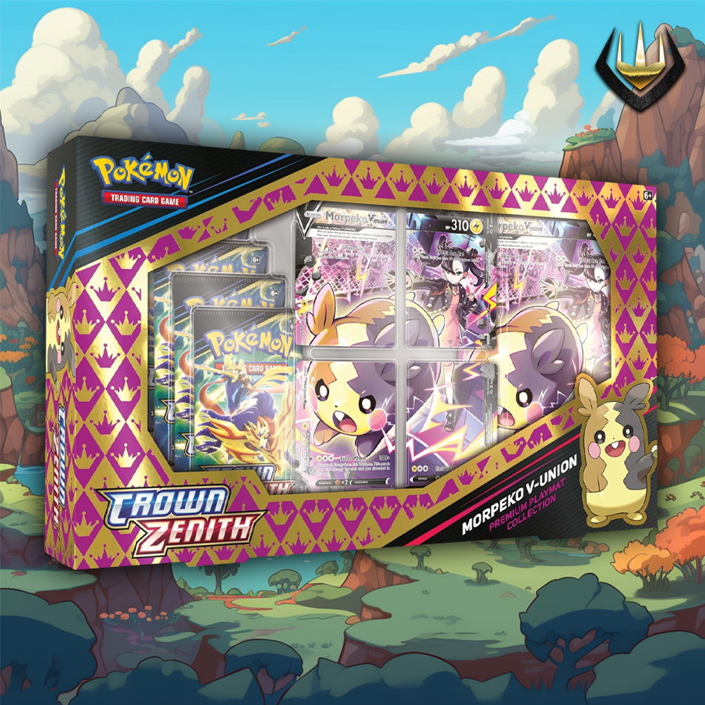 Crown Zenith Pokémon Premium Playmat Collection [Morpeko V-Union]