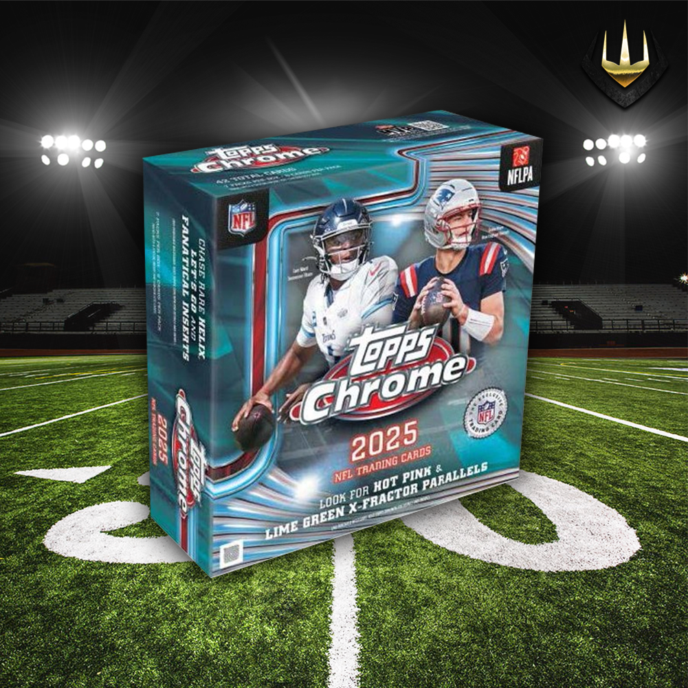 2025 Topps Chrome NFL Mega Box
