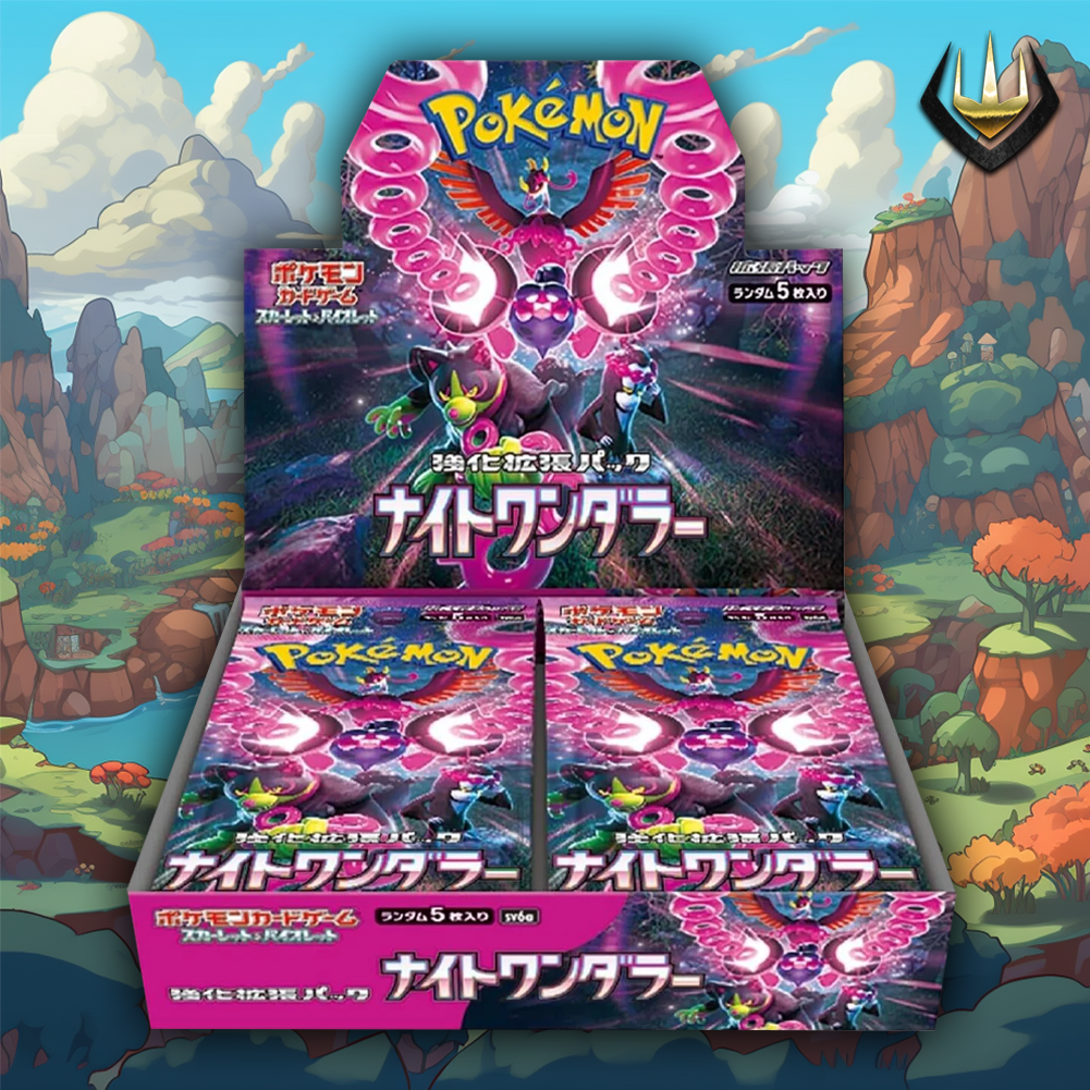 Night Wanderer Sv6a Pokemon Japanese Booster Box Night Wanderer Sv6a Pokemon Japanese Booster Box