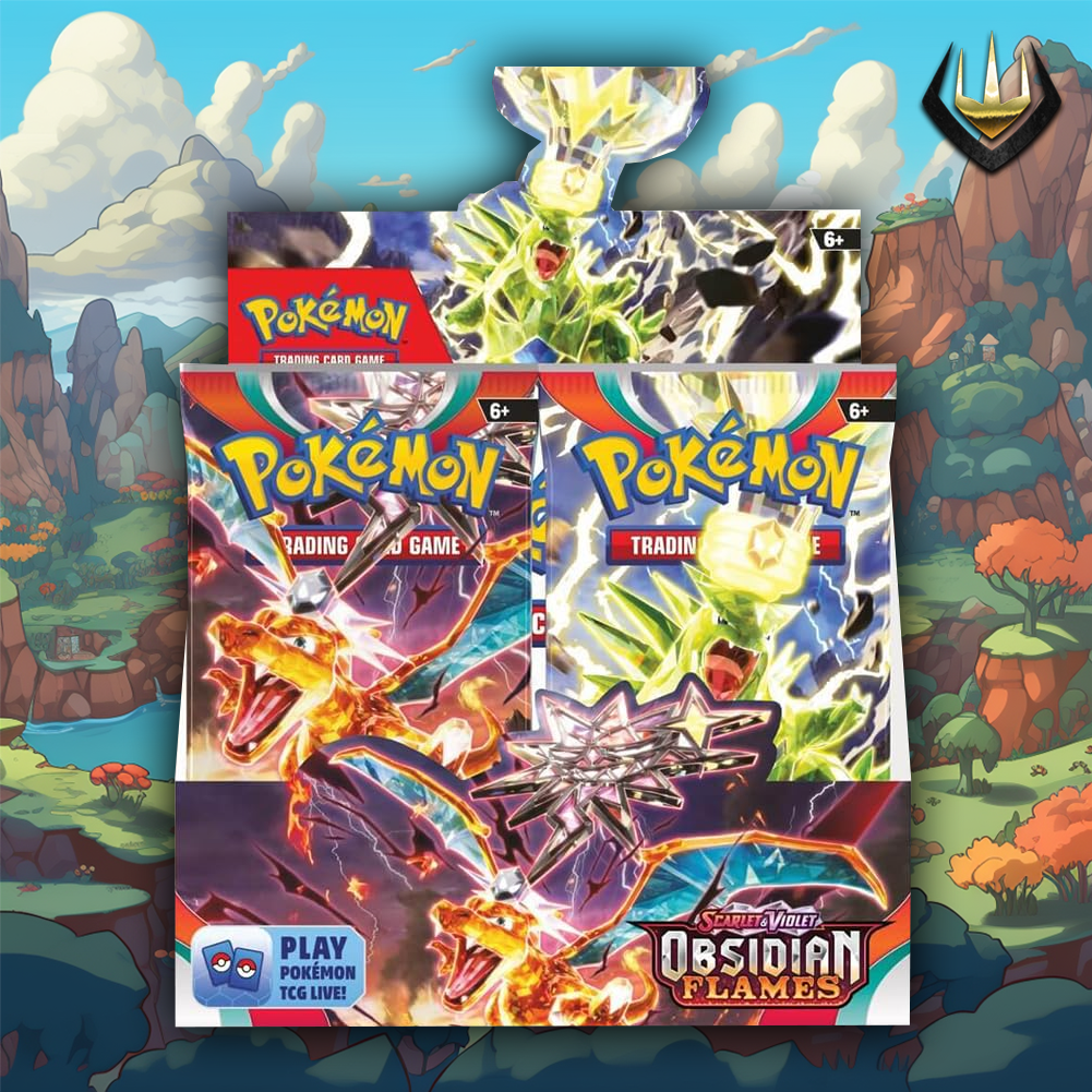 obsidian flames booster box pokemon center Obsidian Flames Pokemon Booster Box