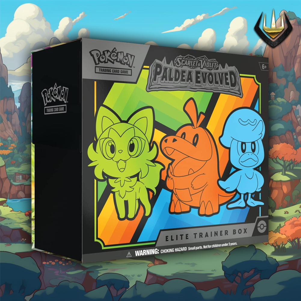 Paldea Evolved Pokemon ETB Elite Trainer Box Paldea Evolved Pokemon ETB Elite Trainer Box