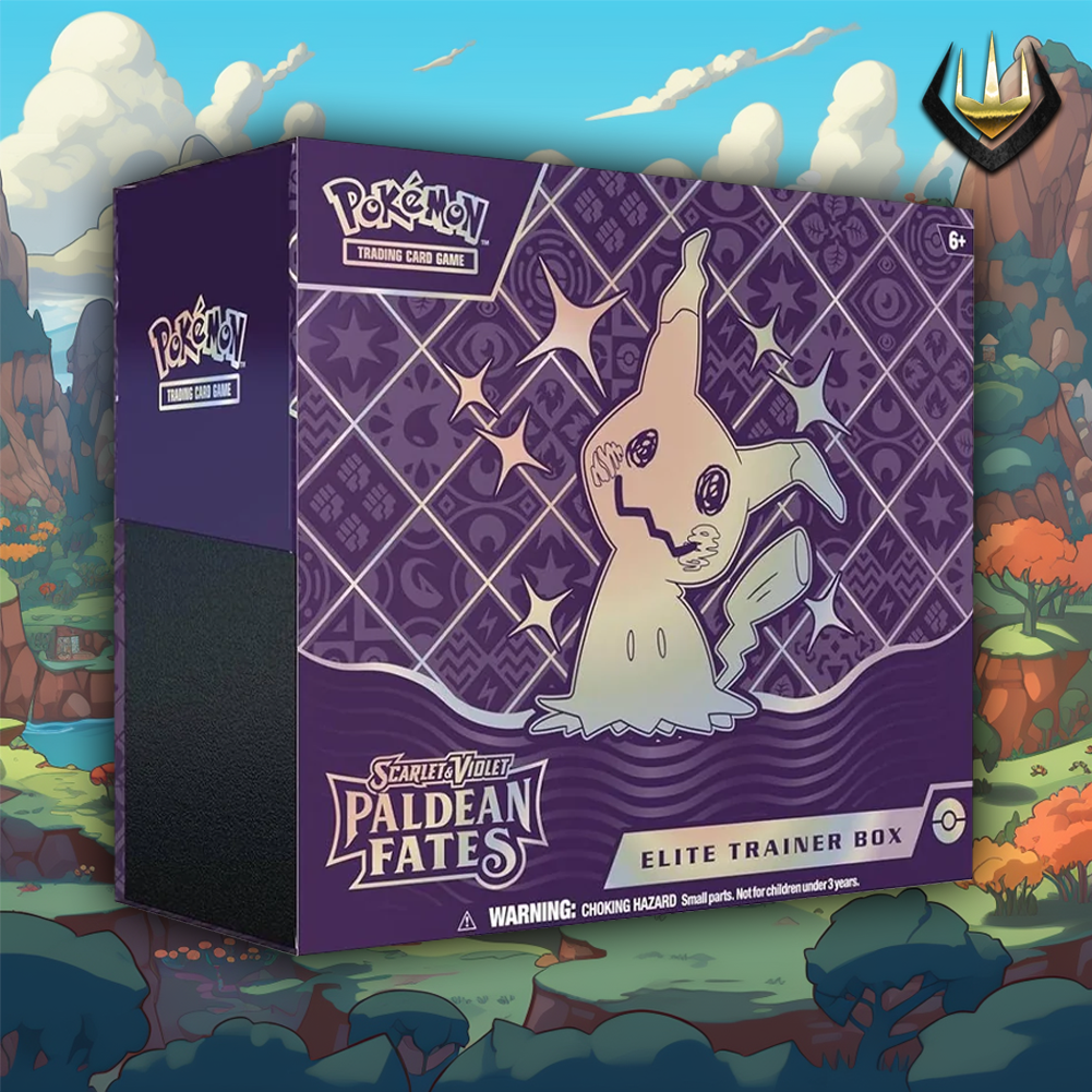 pokemon trading card game paldean fates elite trainer box Paldean Fates Pokemon ETB Elite Trainer Box