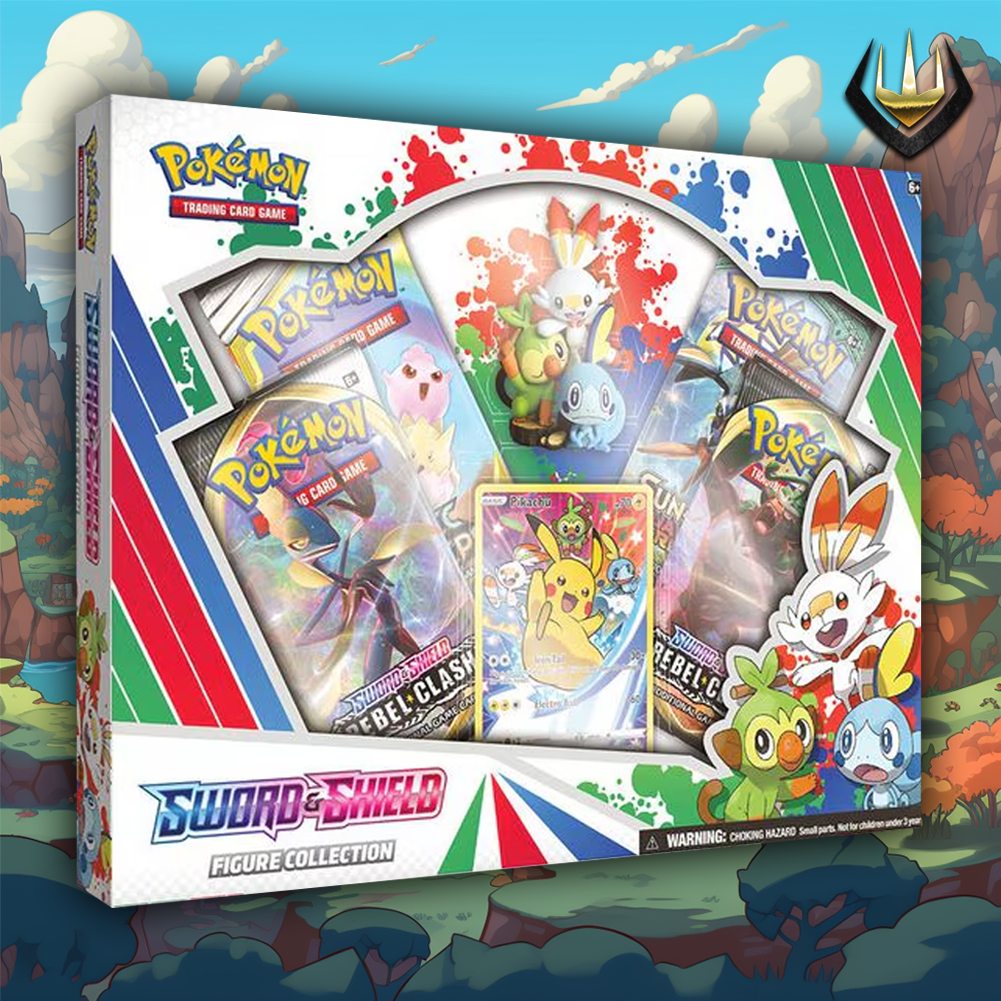 pokemon trading card game sword and shield figure collection TCG & Box, Hobbies & Toys, Toys & Games on Carousell aimed at collectors and fans of the Pokmon world Nintendo Pokemon Sword Shield Base
