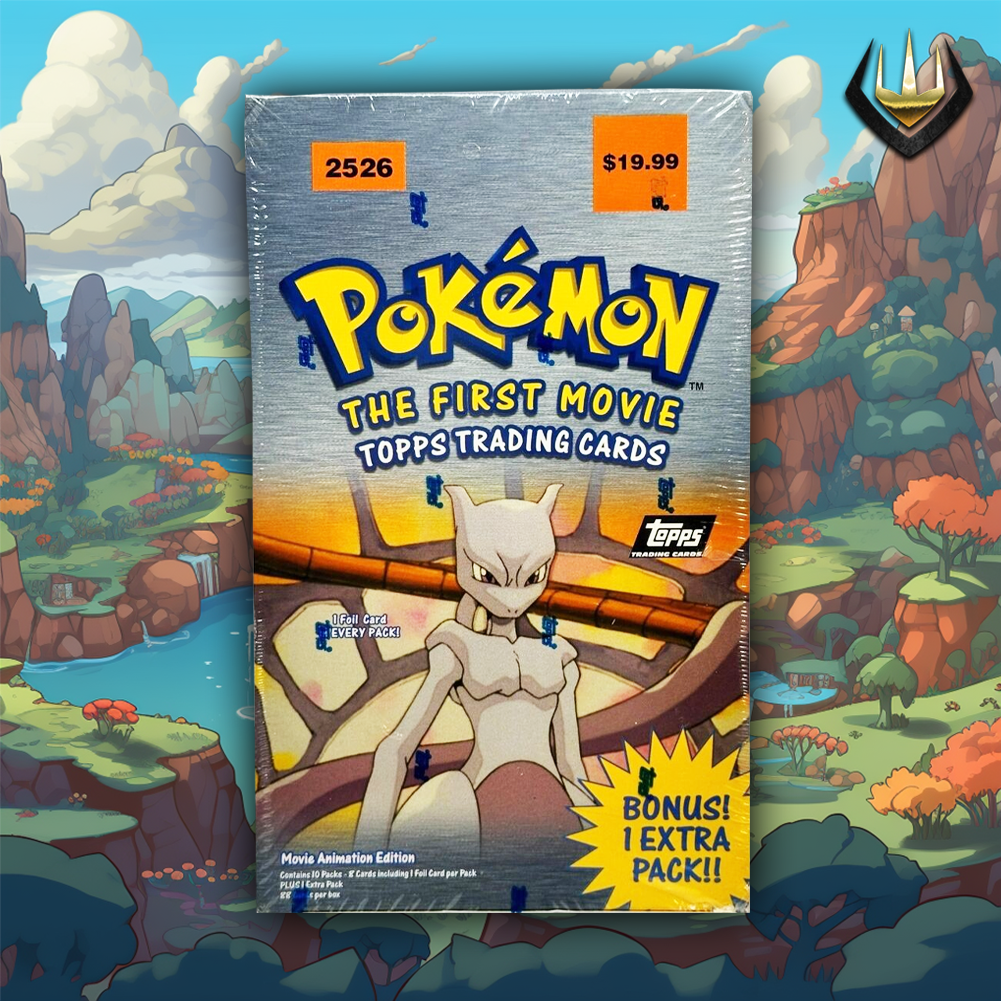 Topps Pokemon The First Movie Booster Box [Black Logo]