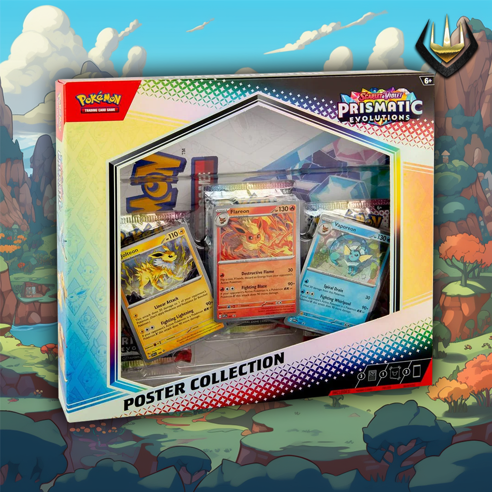 Prismatic Evolutions Pokmon Poster Collection Prismatic Evolutions Pokmon Poster Collection