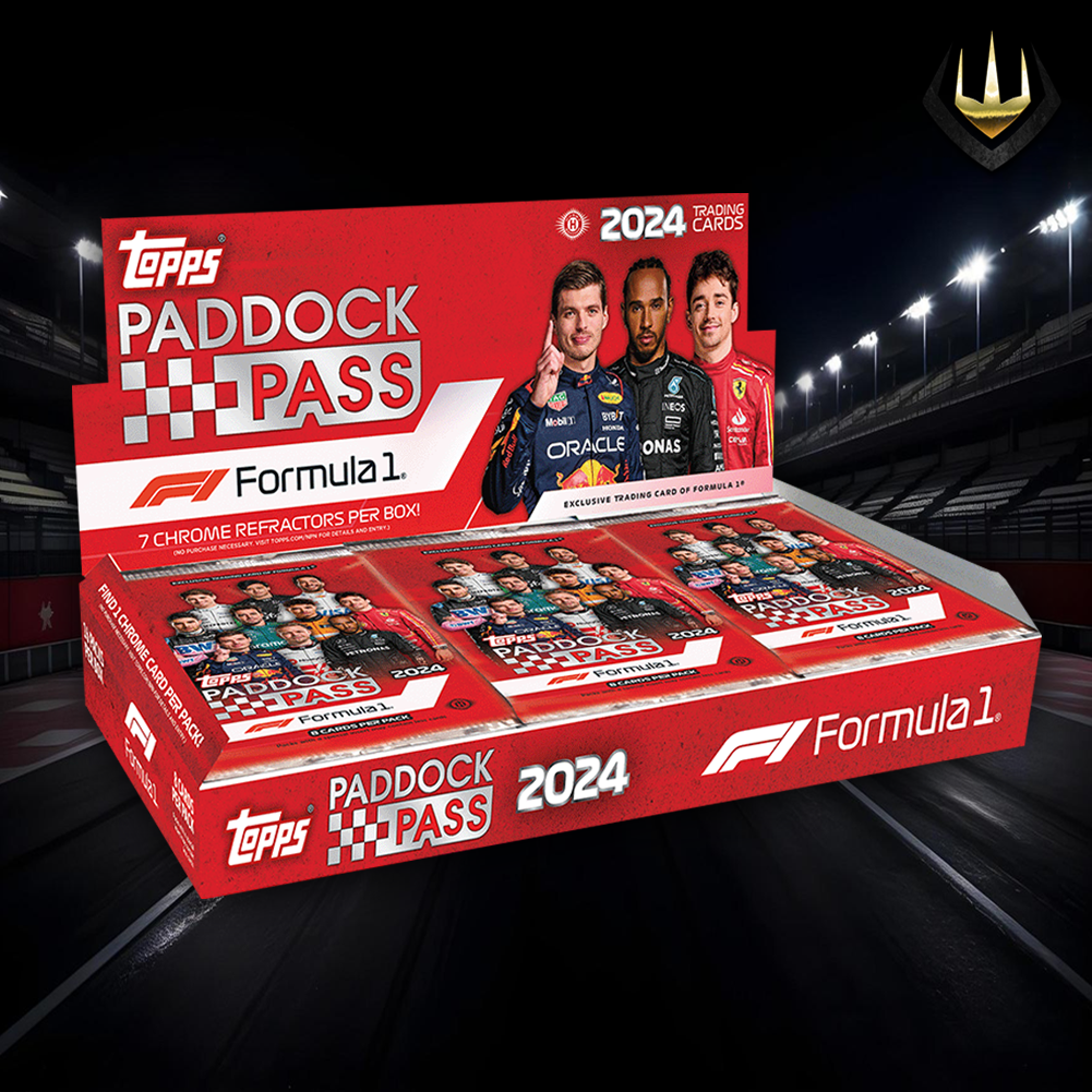2024 Topps F1 Formula One Paddock Pass Hobby Box