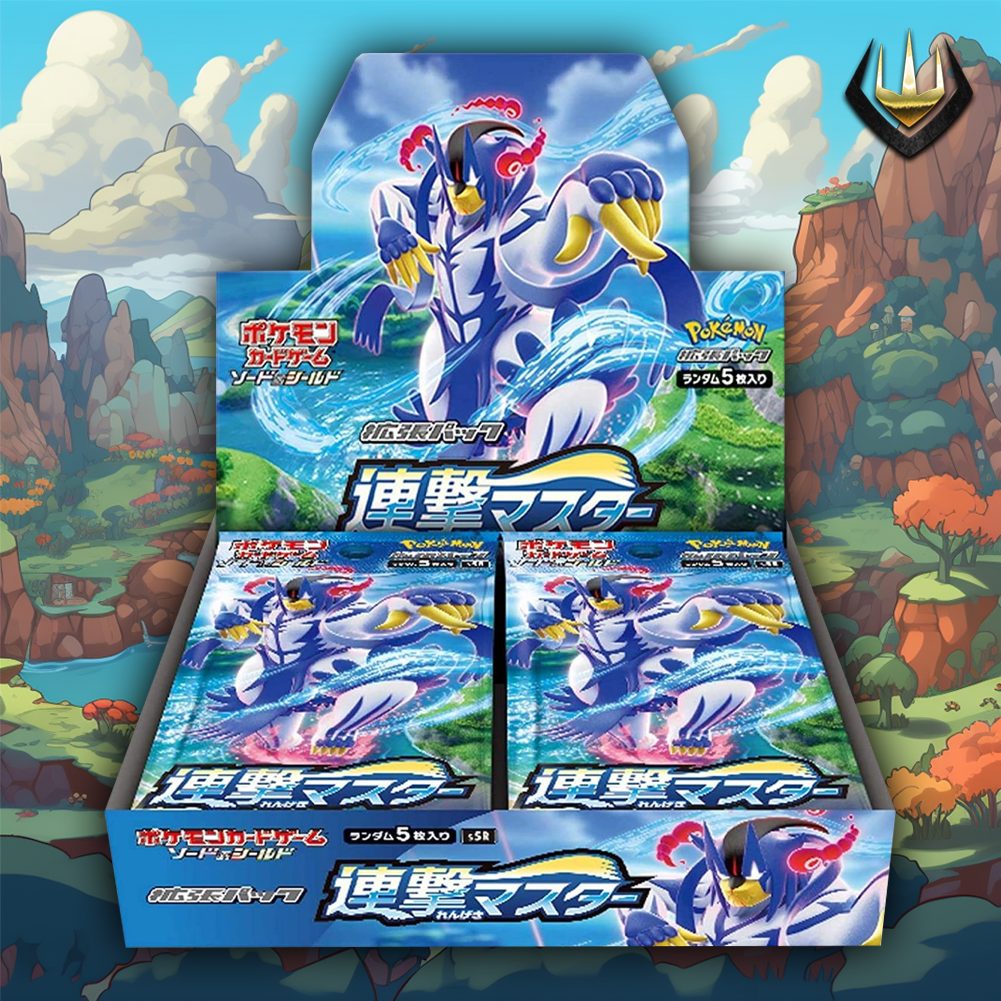 Rapid Strike S5R Pokemon Japanese Booster Box Rapid Strike S5R Pokemon Japanese Booster Box