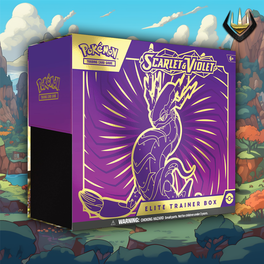 Scarlet & Violet Pokemon ETB Elite Trainer Box [Miraidon]