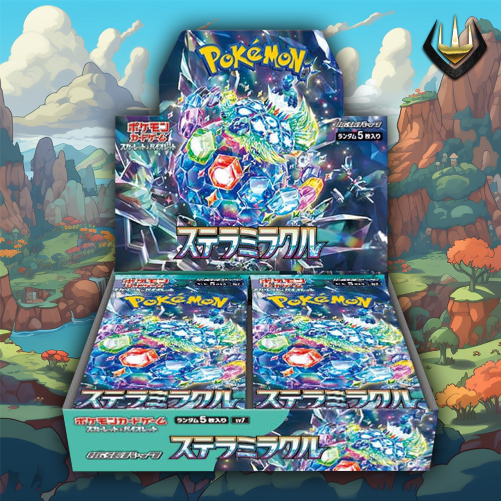 1 Pack Pokemon Japanese SV7 "Stellar Miracle" Booster Pack - 2024 Sealed, 5 Cards, US Seller Fast Shipping! 1 Pack Pokemon Japanese SV7 "Stellar Miracle" Booster Pack - 2024 Sealed, 5 Cards, US Seller Fast Shipping!
